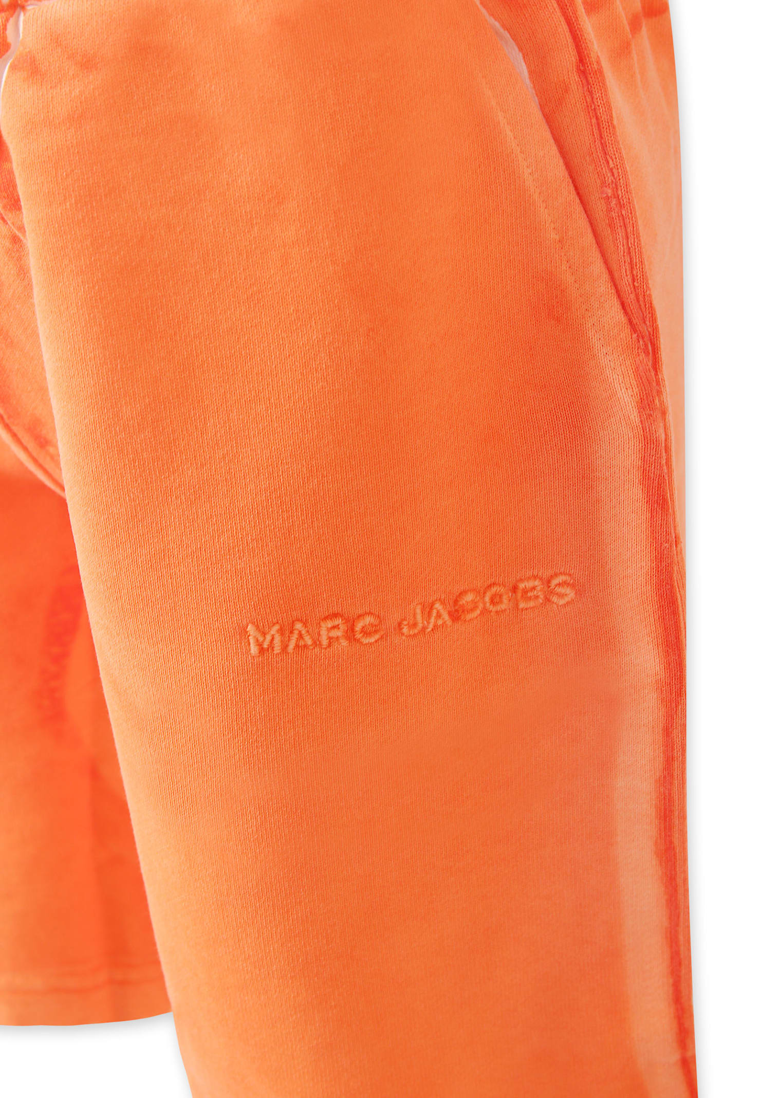 Marc Jacobs Orange Trousers For Kids With Logo In Orange