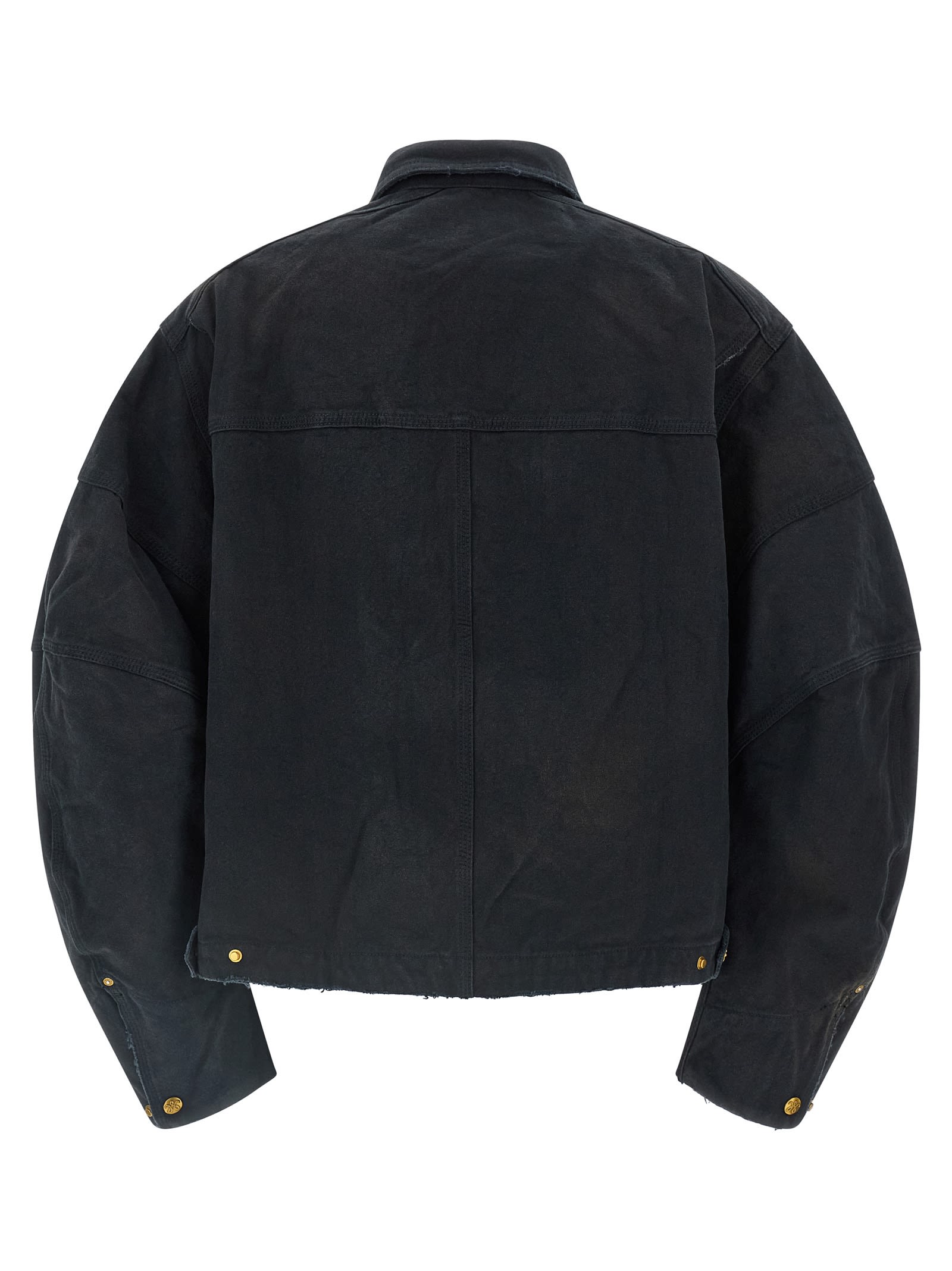 Willy Chavarria Stotckton Puffer Jackets Black In Black