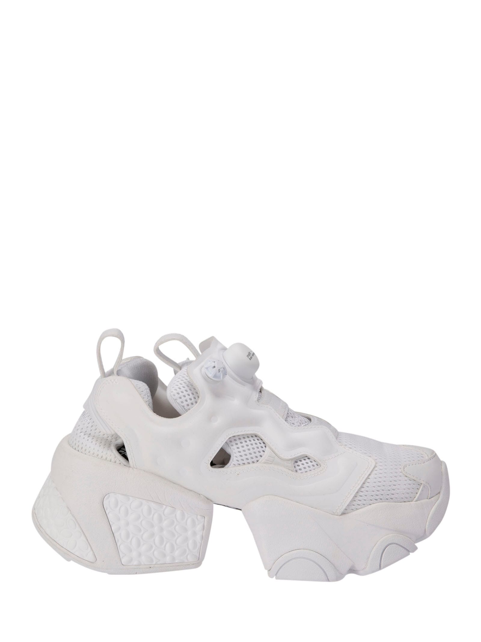 Shop Comme Des Garçons Ladies Shoes X Reebok In White