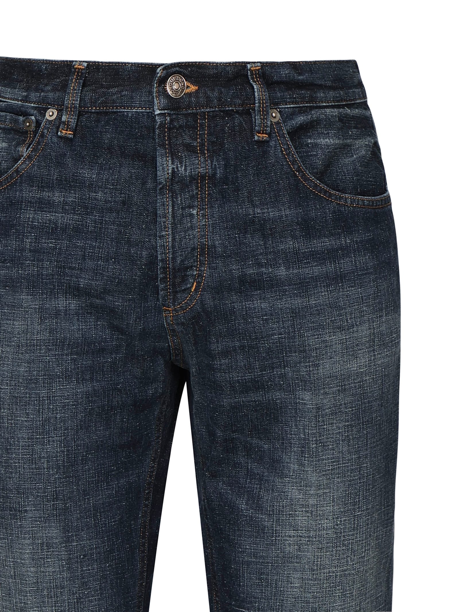 Dondup Carrot Fit Jeans Faded Effect