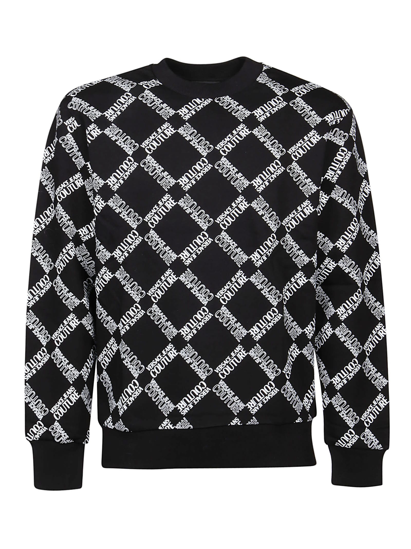 Versace Jeans Couture Allover Rhombus Sweatshirt