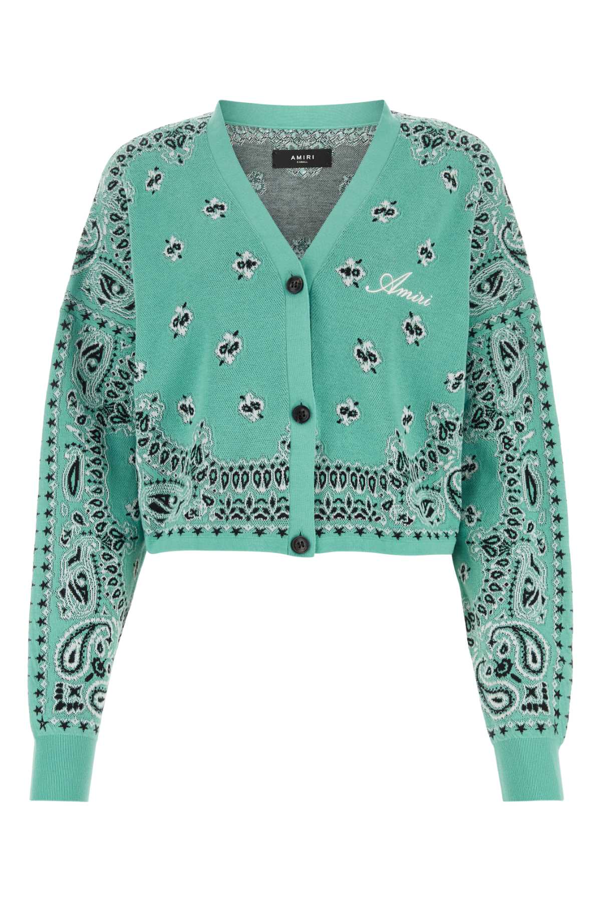 Embroidered Cotton Cardigan