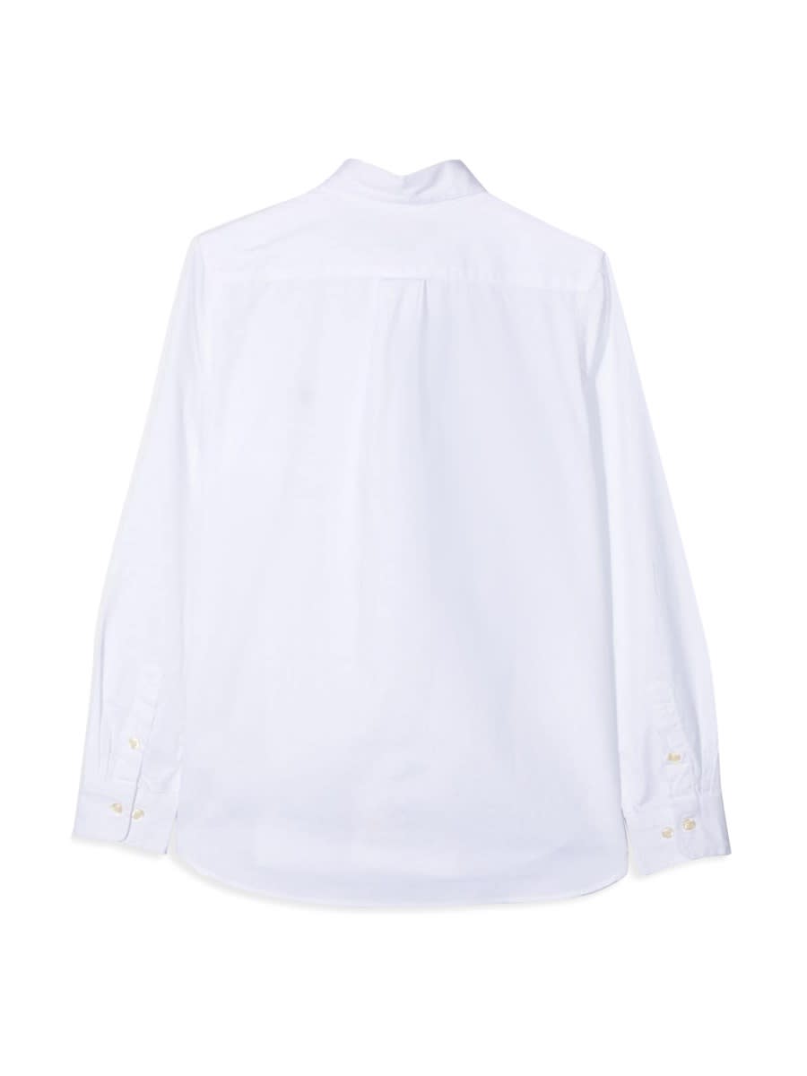 Shop Polo Ralph Lauren Camicia M/l Slim Fit In White