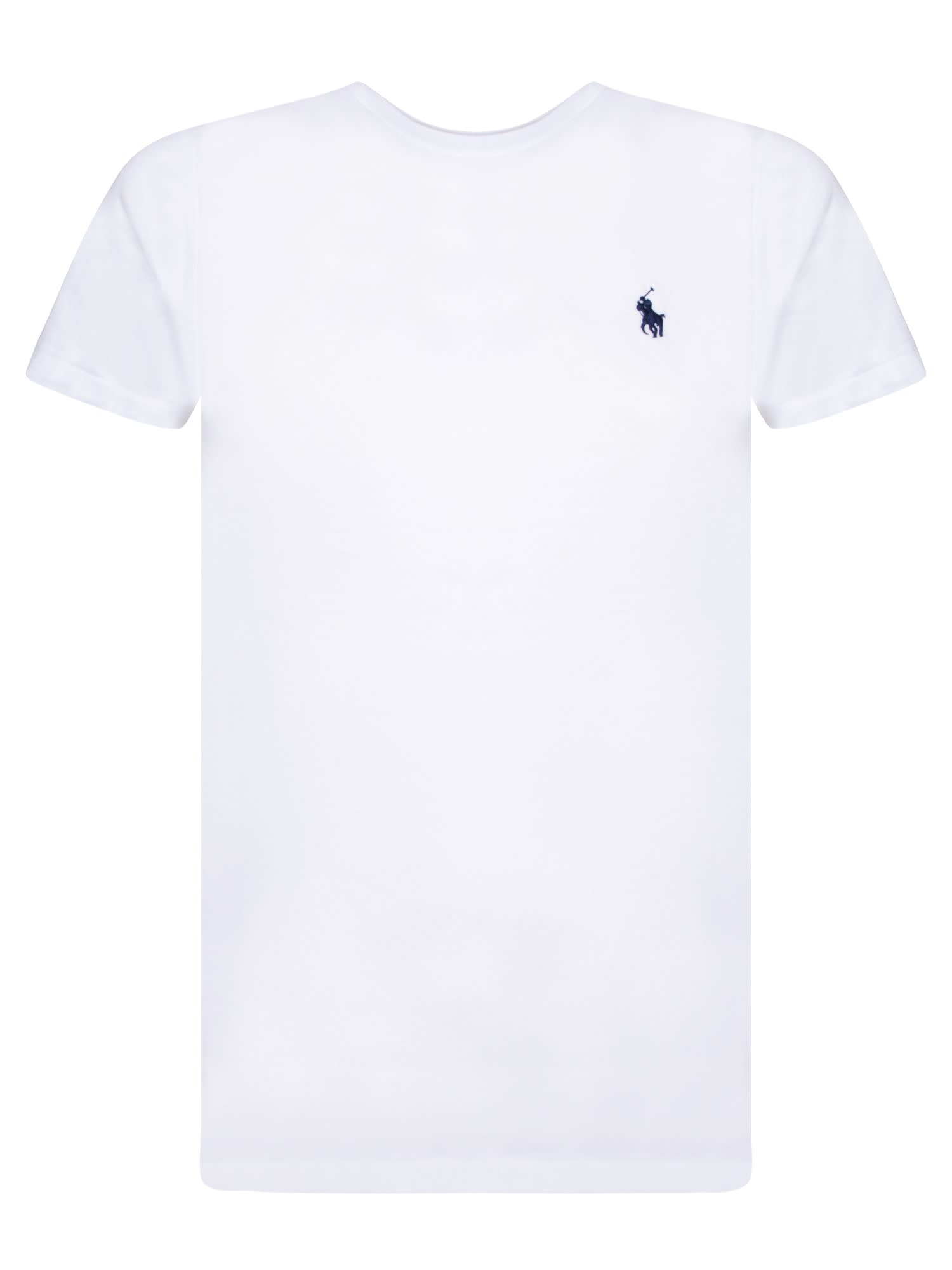 White Jersey T-shirt Polo Ralph Lauren
