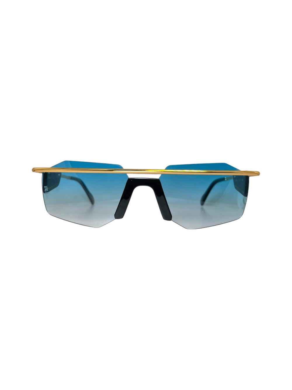 Bust Out Future - Black & Gold Sunglasses