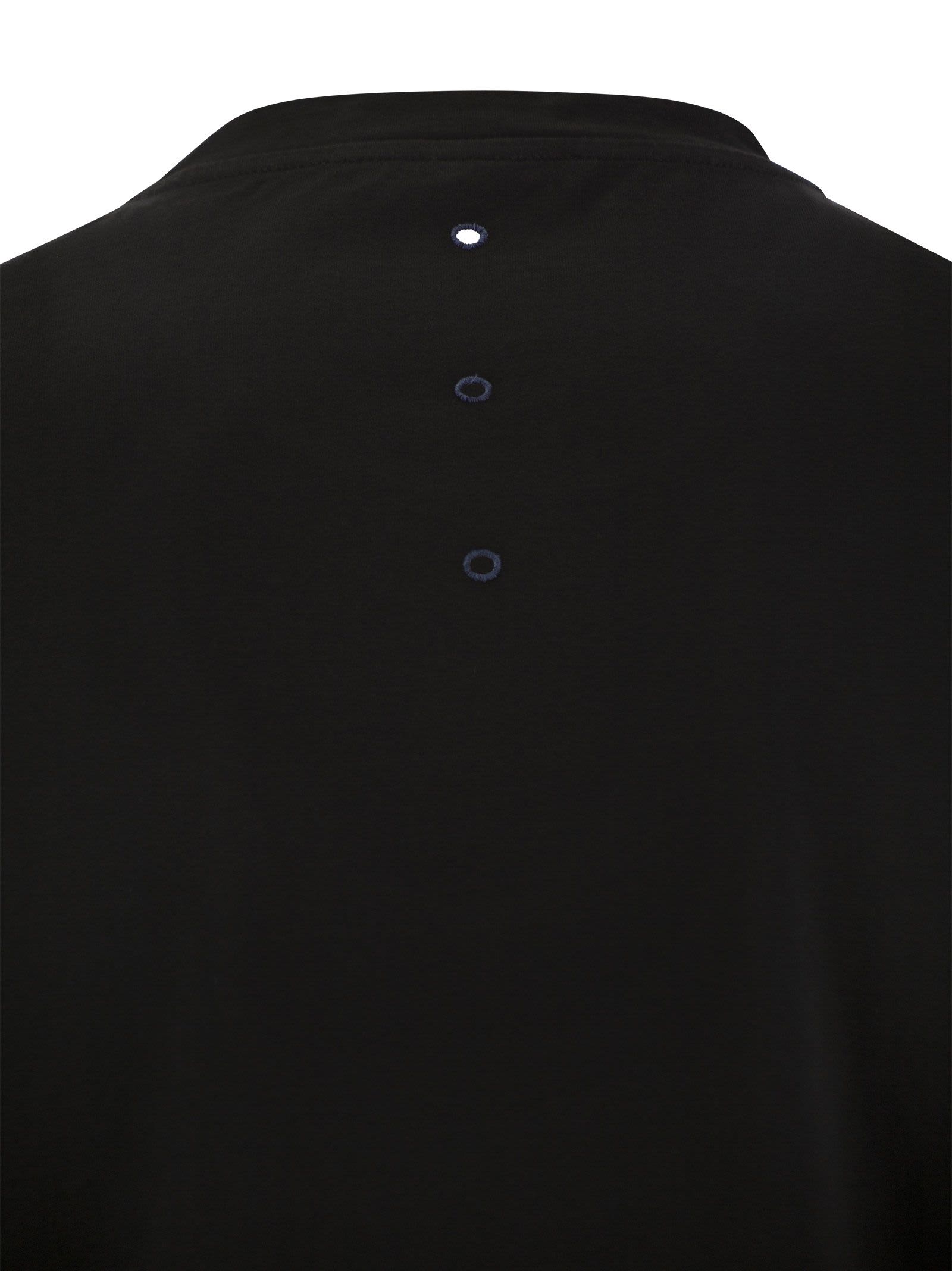 Shop Premiata Cotton Jersey T-shirt In Black