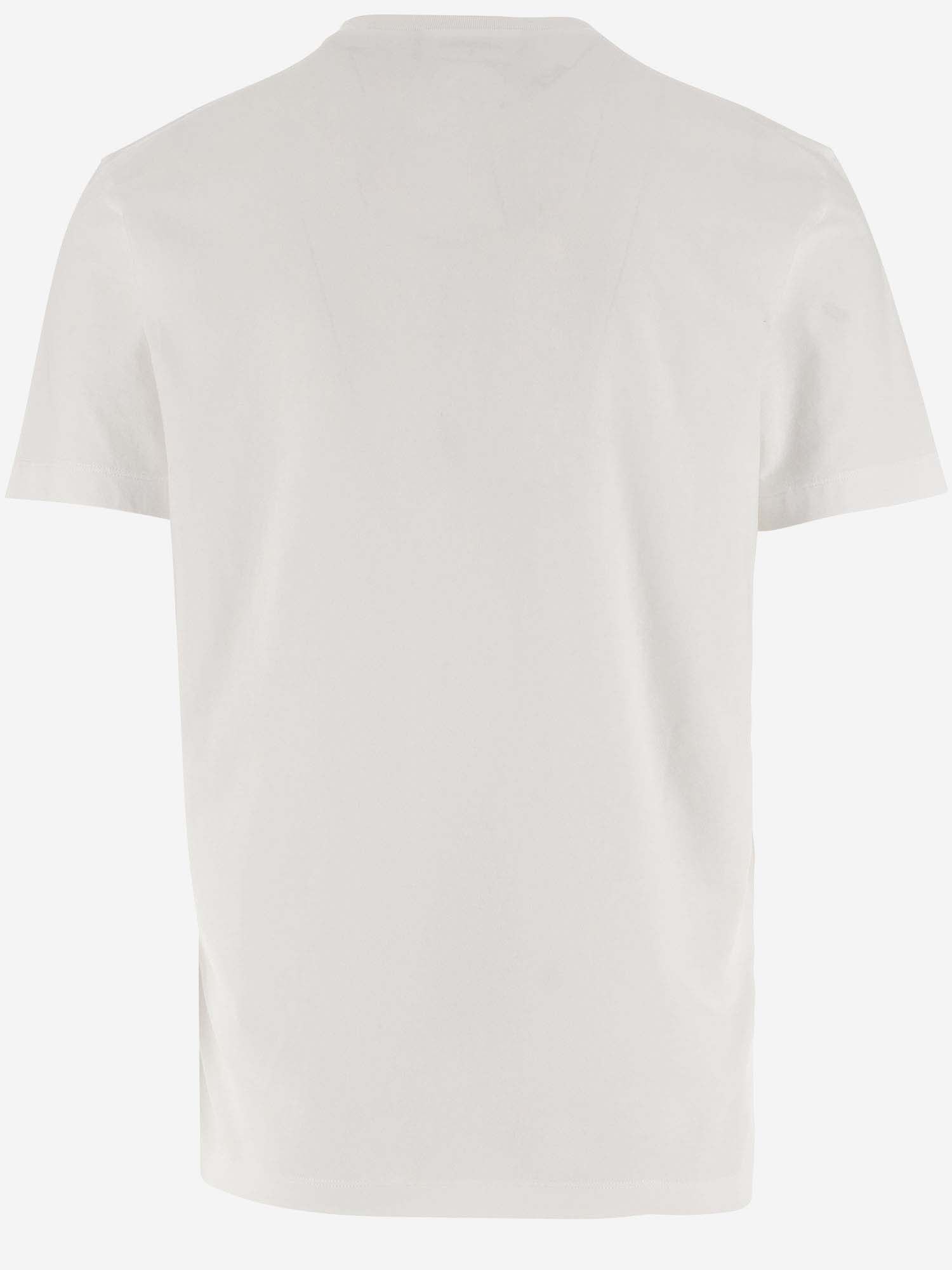 Shop Dsquared2 Cotton T-shirt With Logo In White