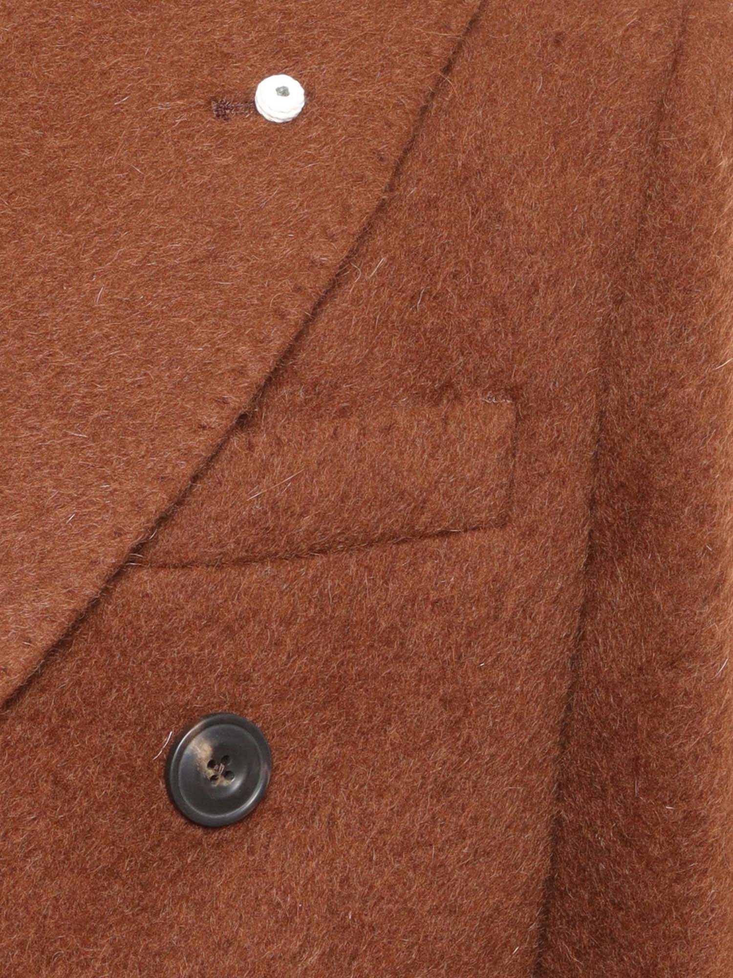 Shop L.b.m 1911 Coat In Brown