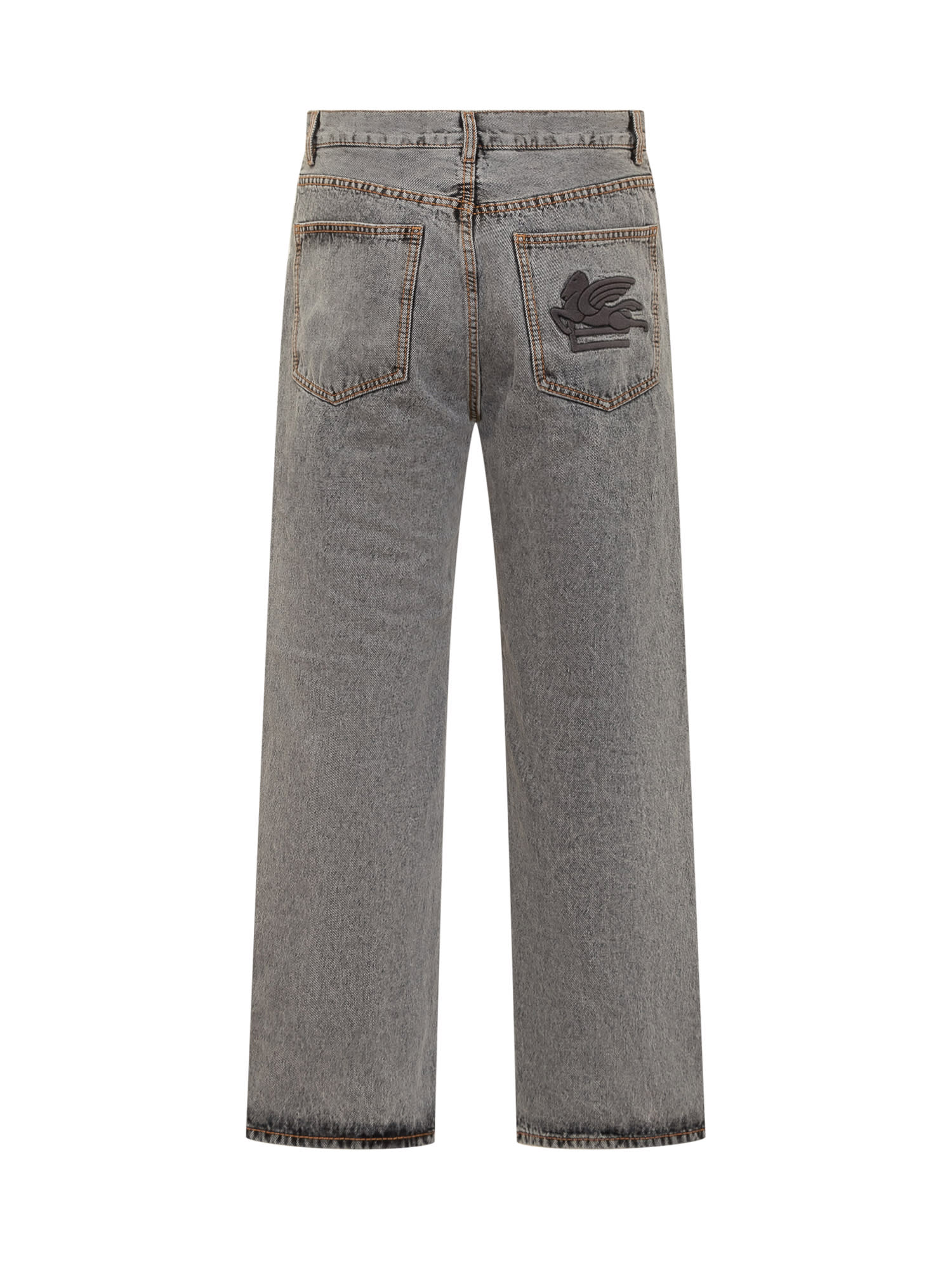 Shop Etro Easy Fit Jeans In Denim
