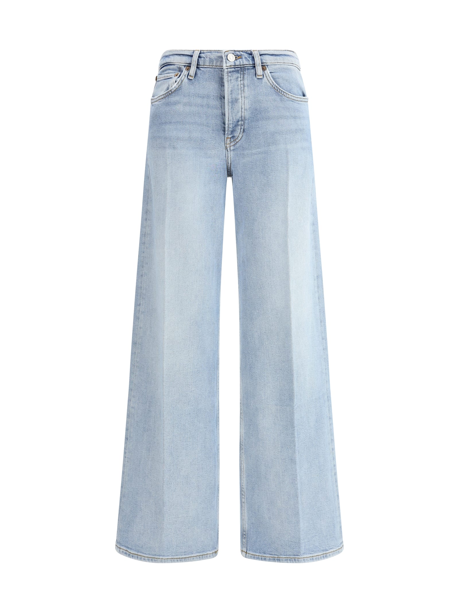 RE/DONE Wide Leg Jeans - RE/DONE - Modalova