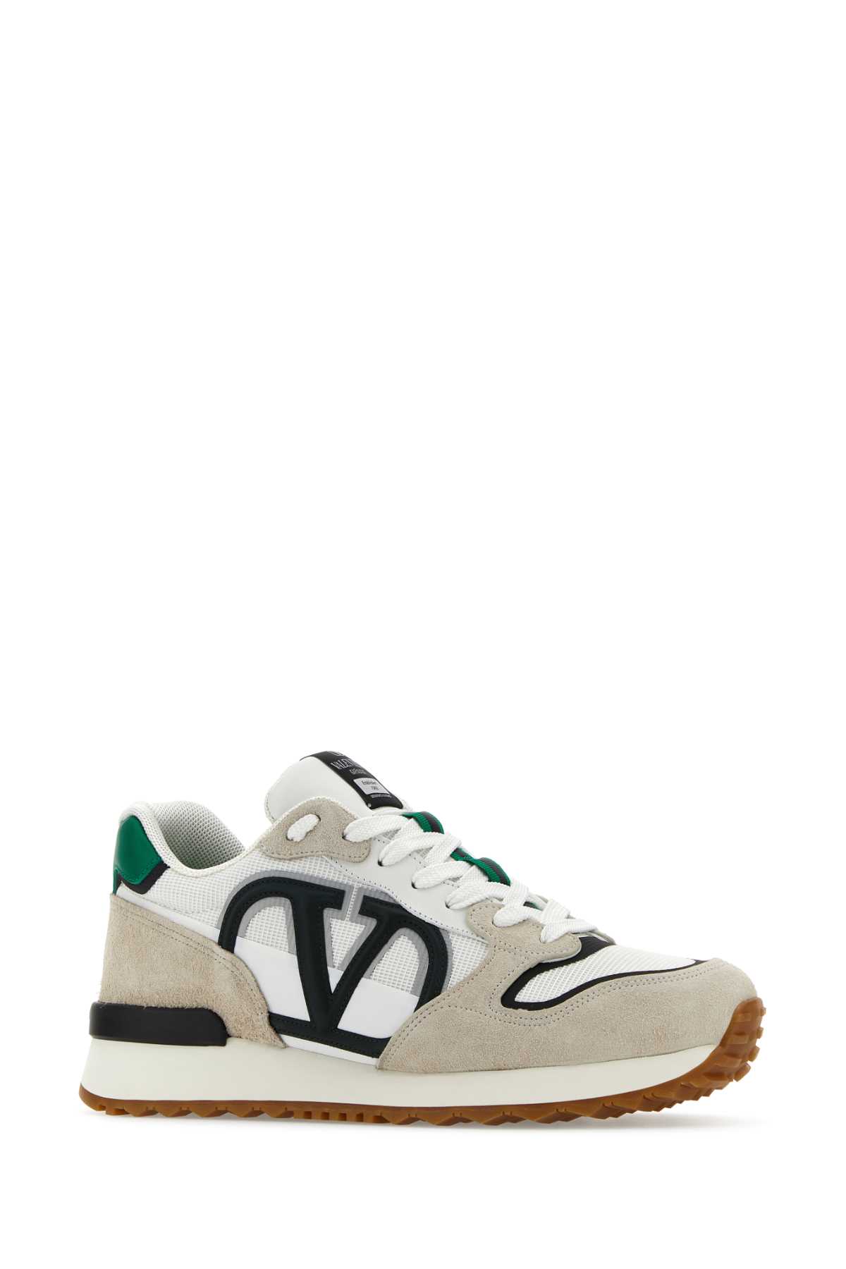 Shop Valentino Multicolor Vlogo Pace Sneakers In Ghiacciobibigeagreenmountviewbpg