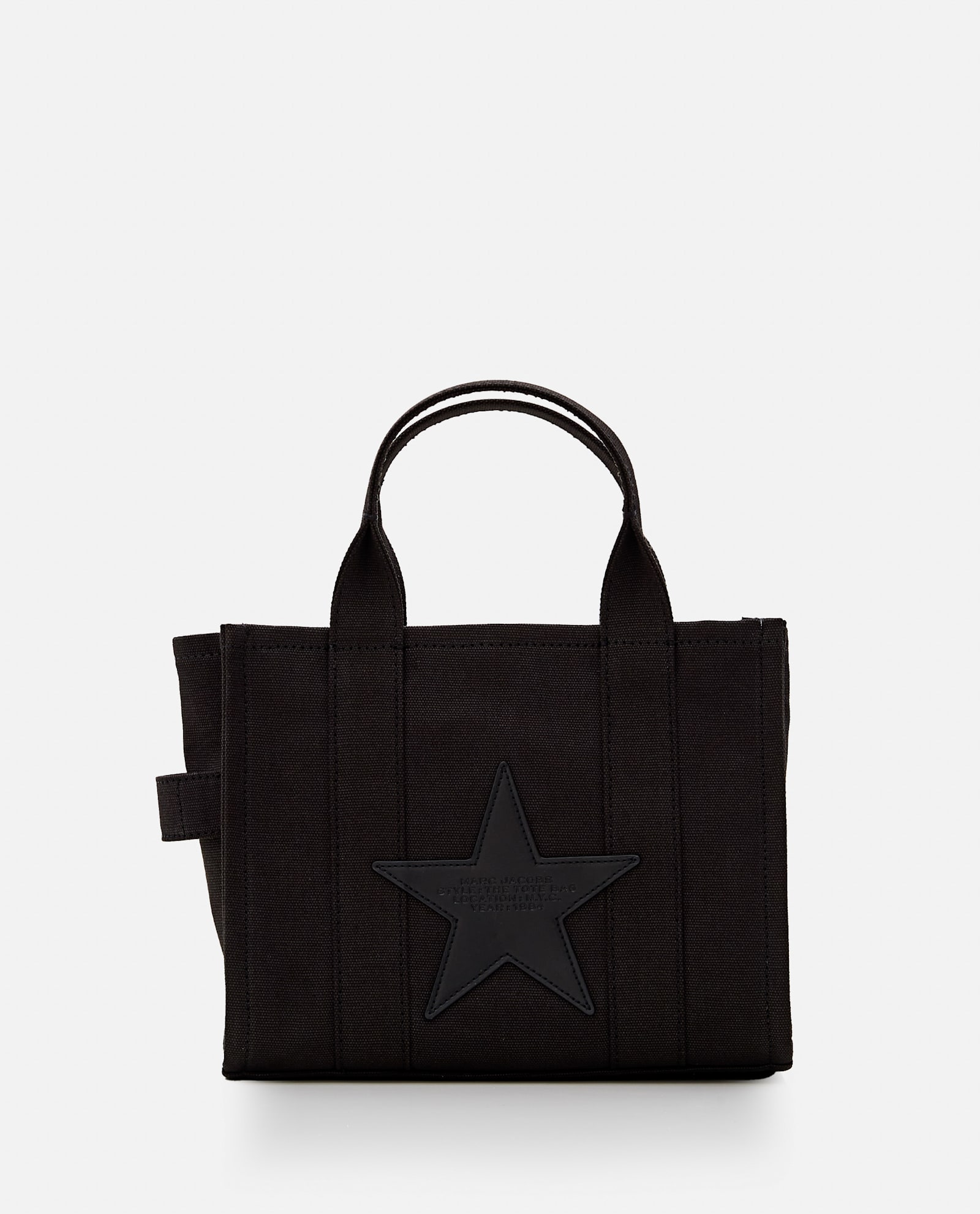 Marc Jacobs The Tote Bag Mini Stars In Black