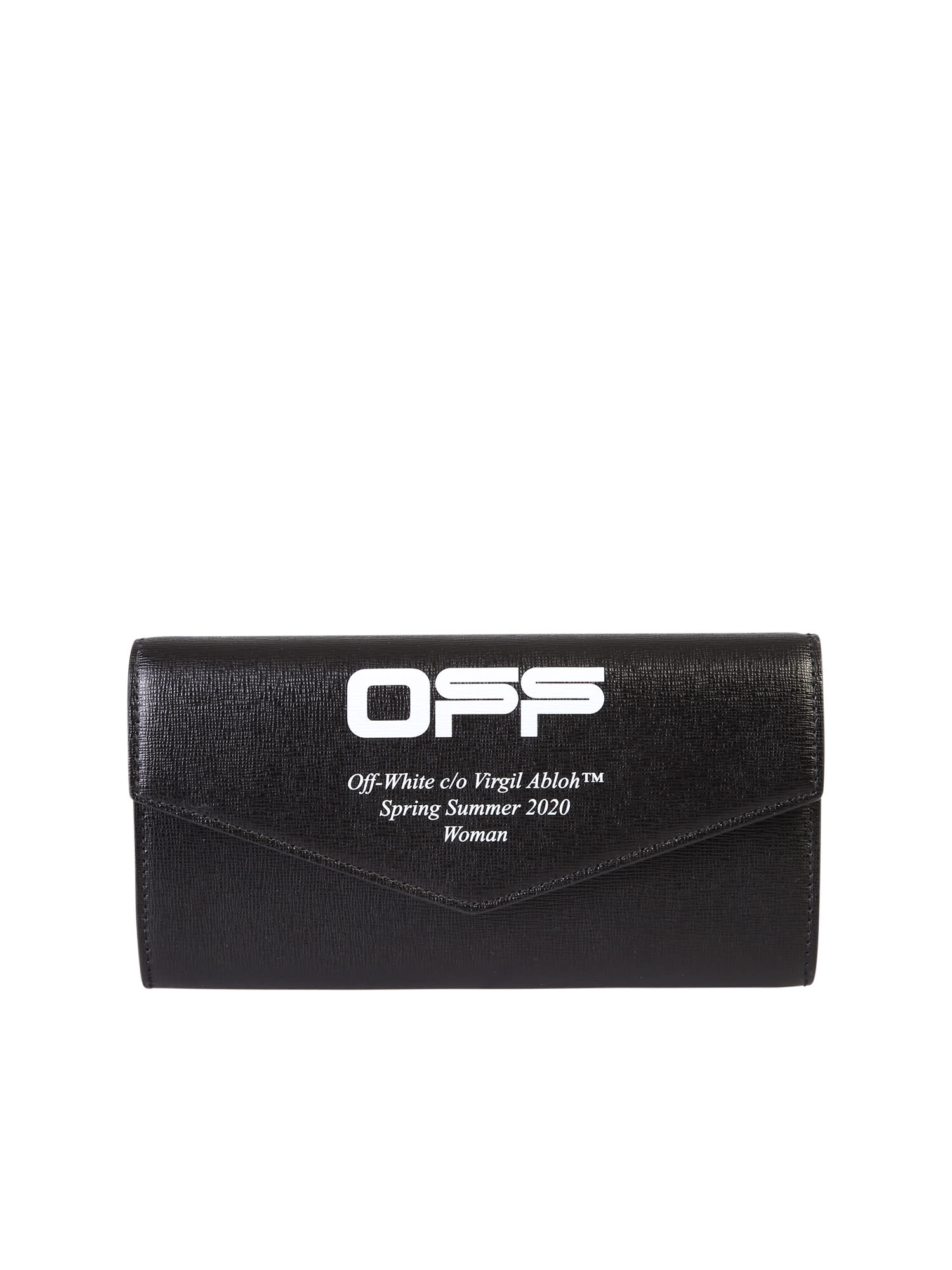 OFF-WHITE PRINTED WALLET,11220392