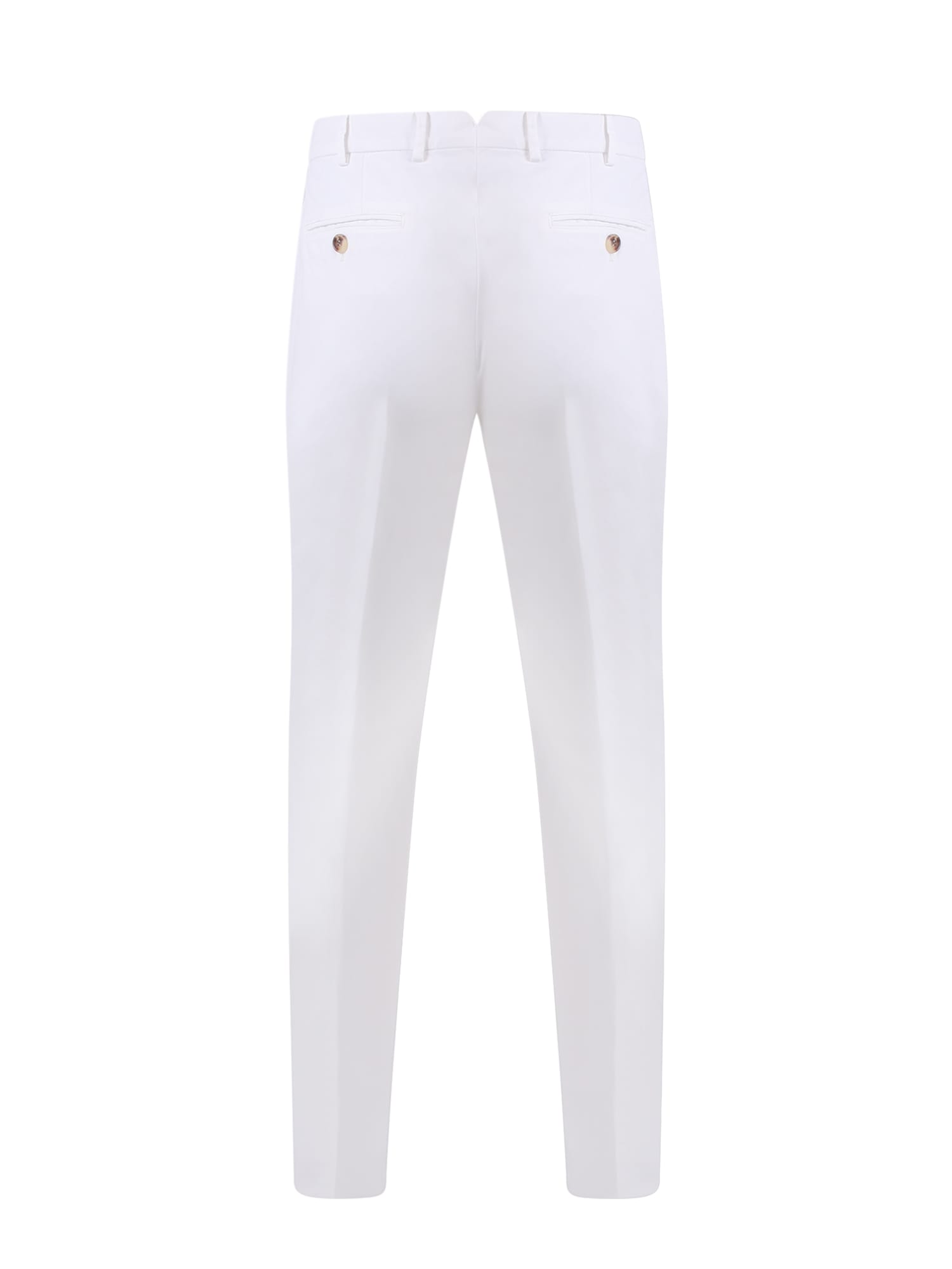 Shop Brunello Cucinelli Trouser In White