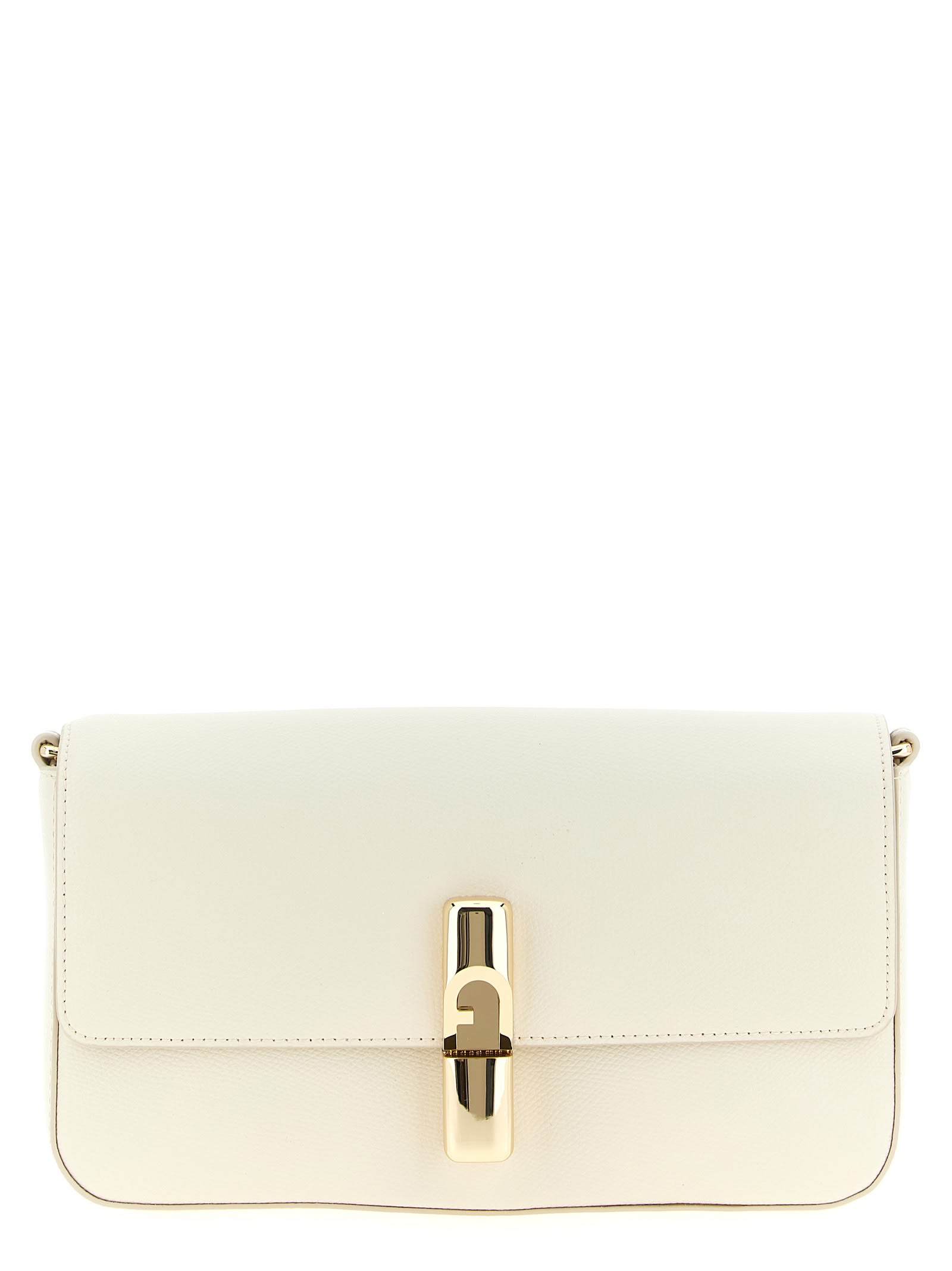 Furla Iride Small Crossbody Bag In White