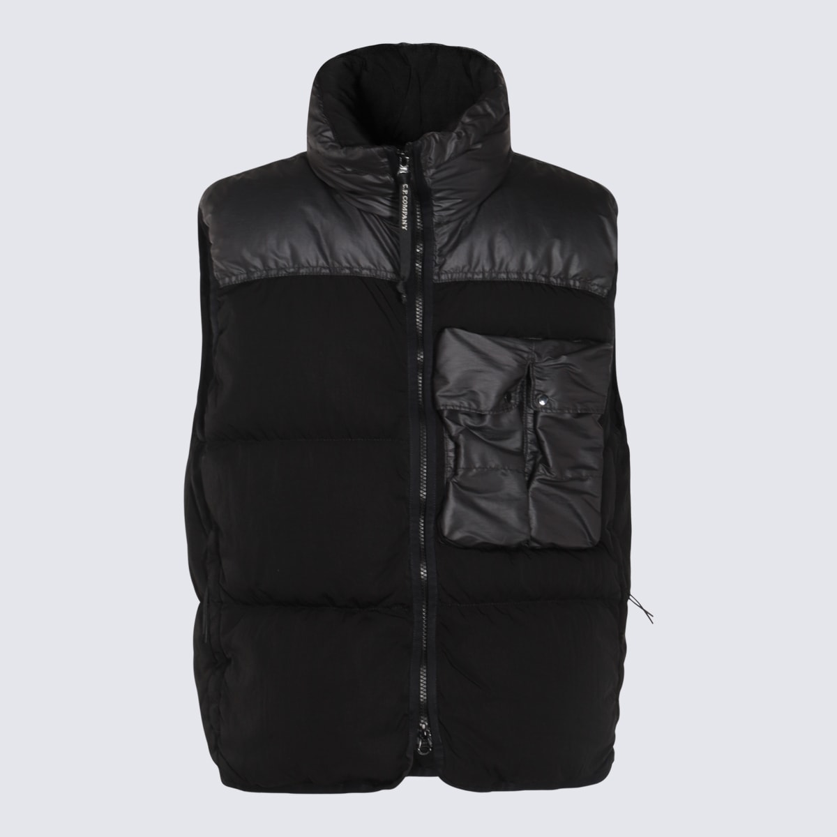 Shop C.p. Company Black Down Jacket