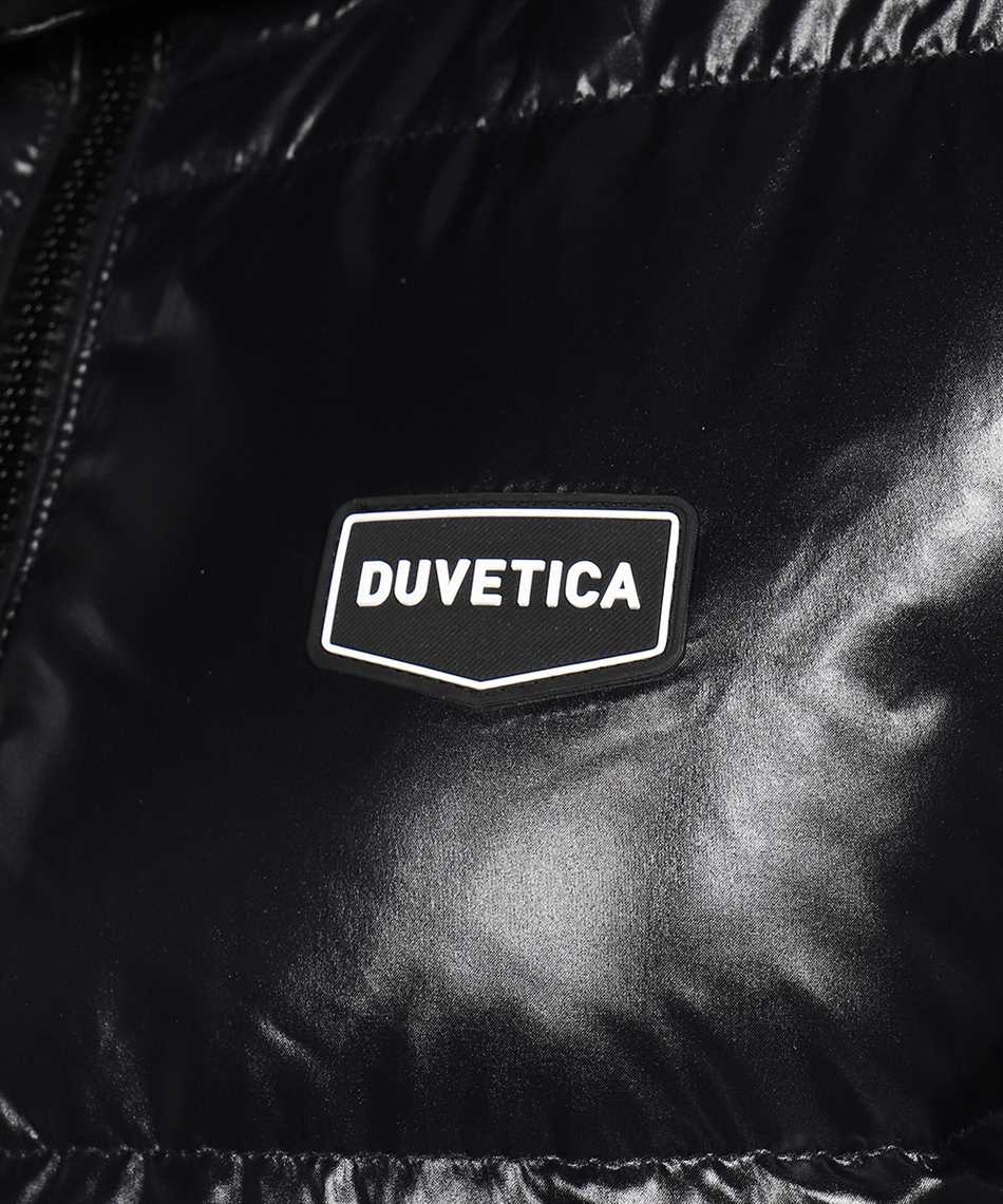 Shop Duvetica Hooded Full-zip Down Jacket In Black