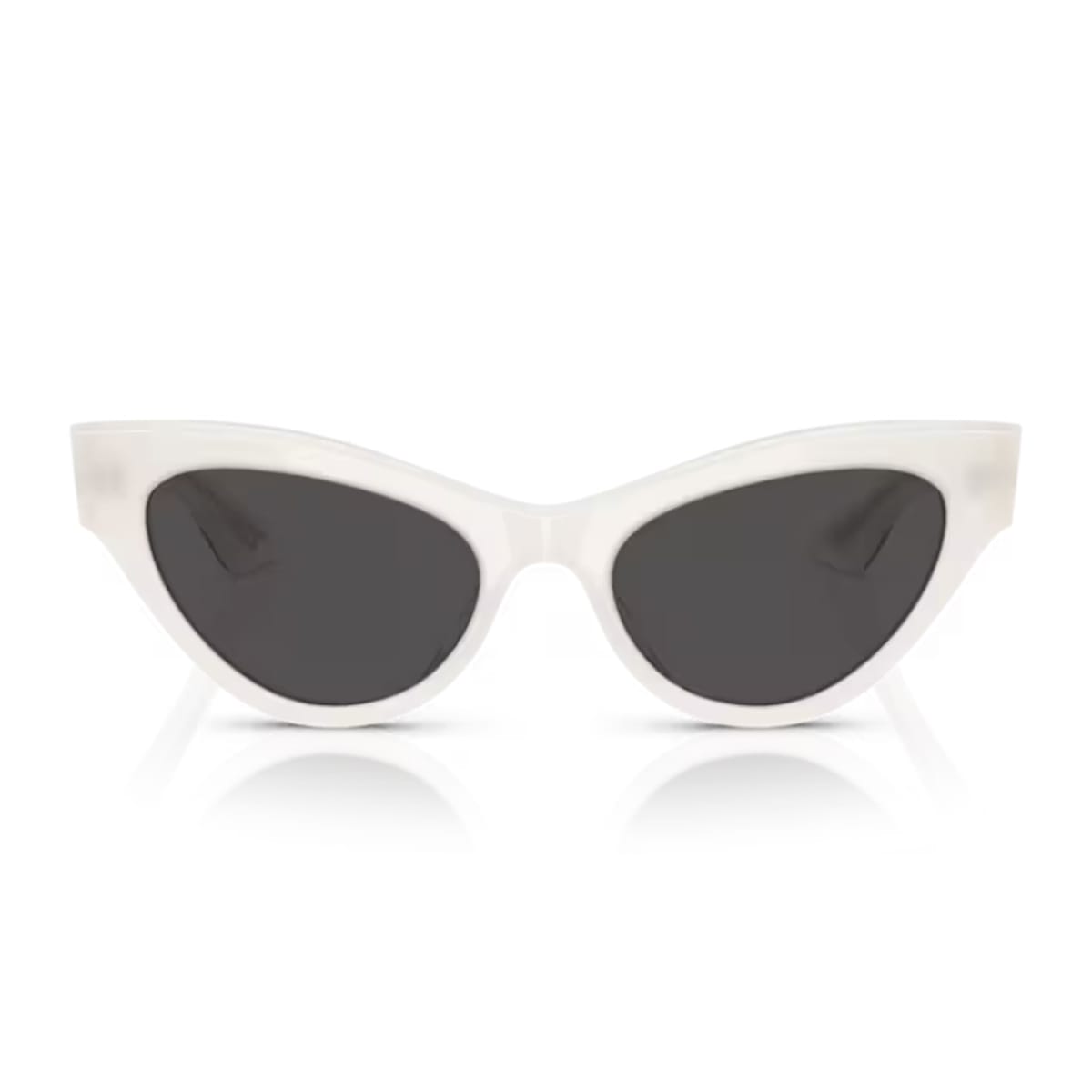 Oliver Peoples X Khaite 54mm Cat Eye Sunglasses In White