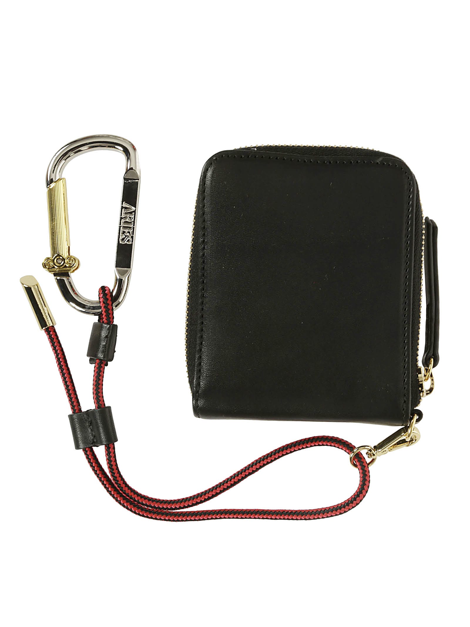 Aries Black Bobby Messenger Bag ARIES