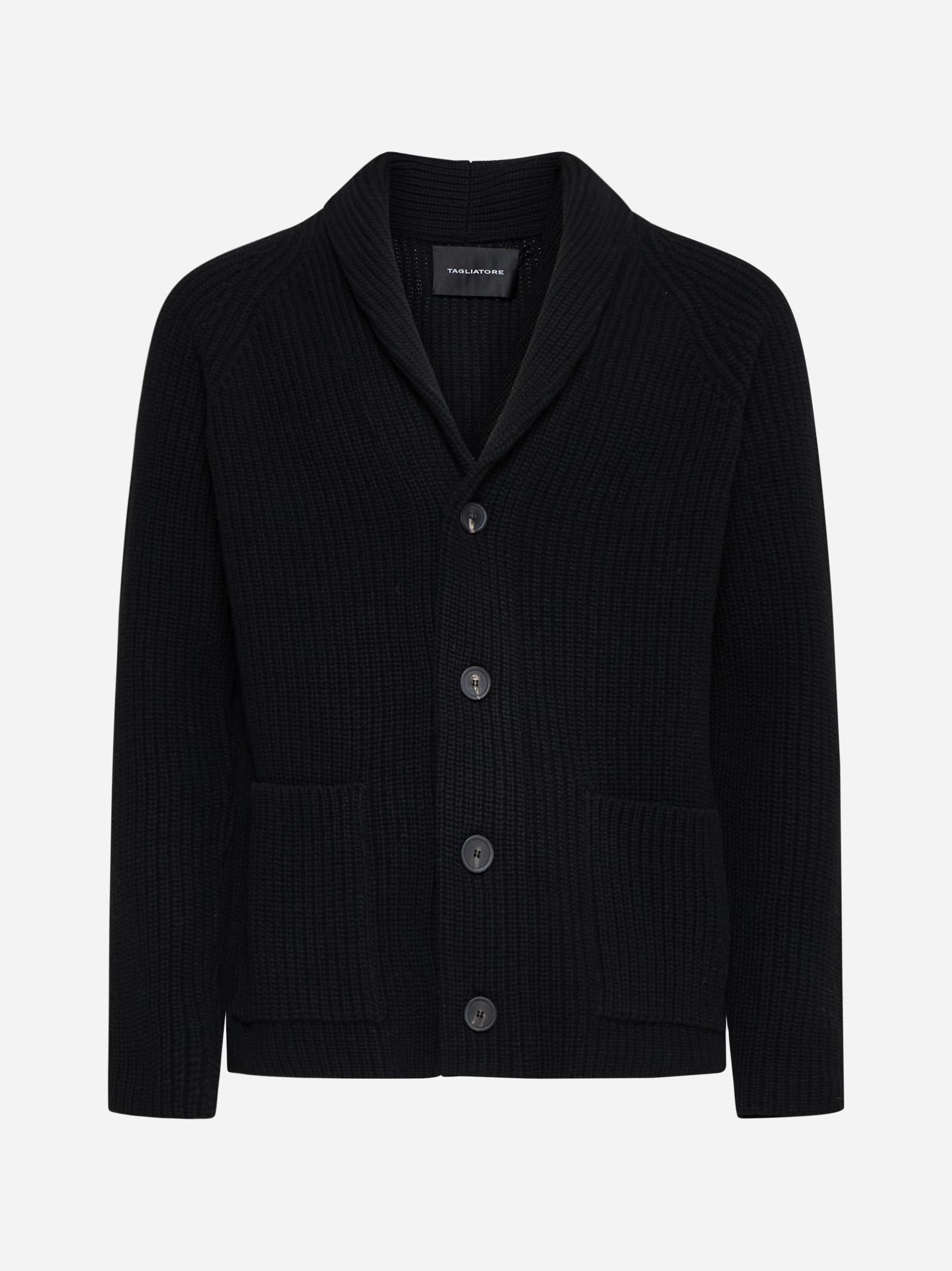 Shop Tagliatore Jackson Wool-blend Cardigan