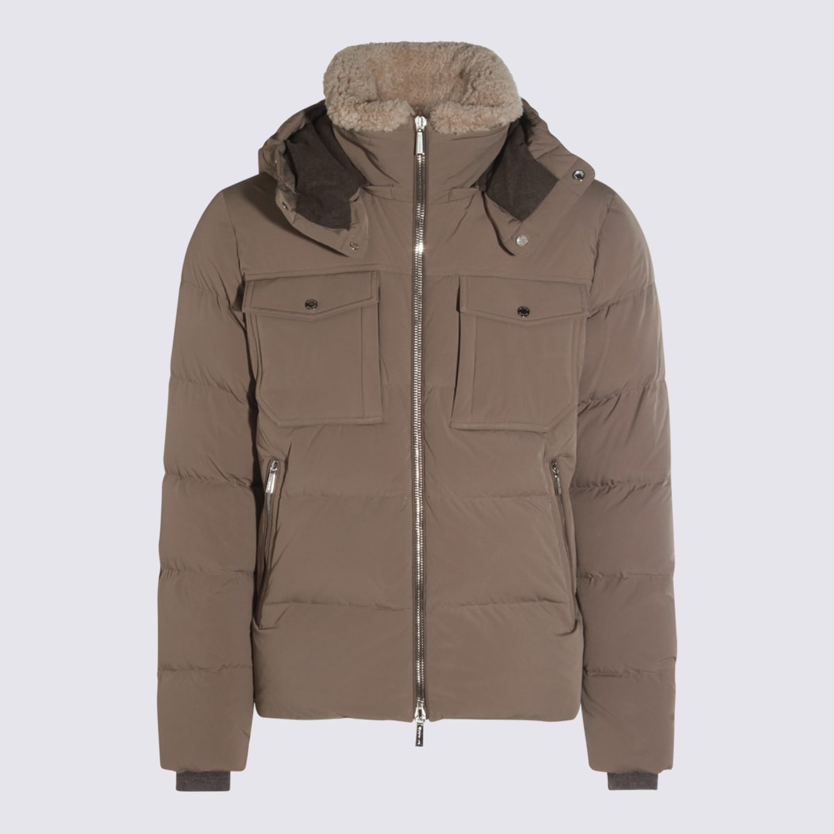 Beige Alarick Down Jacket