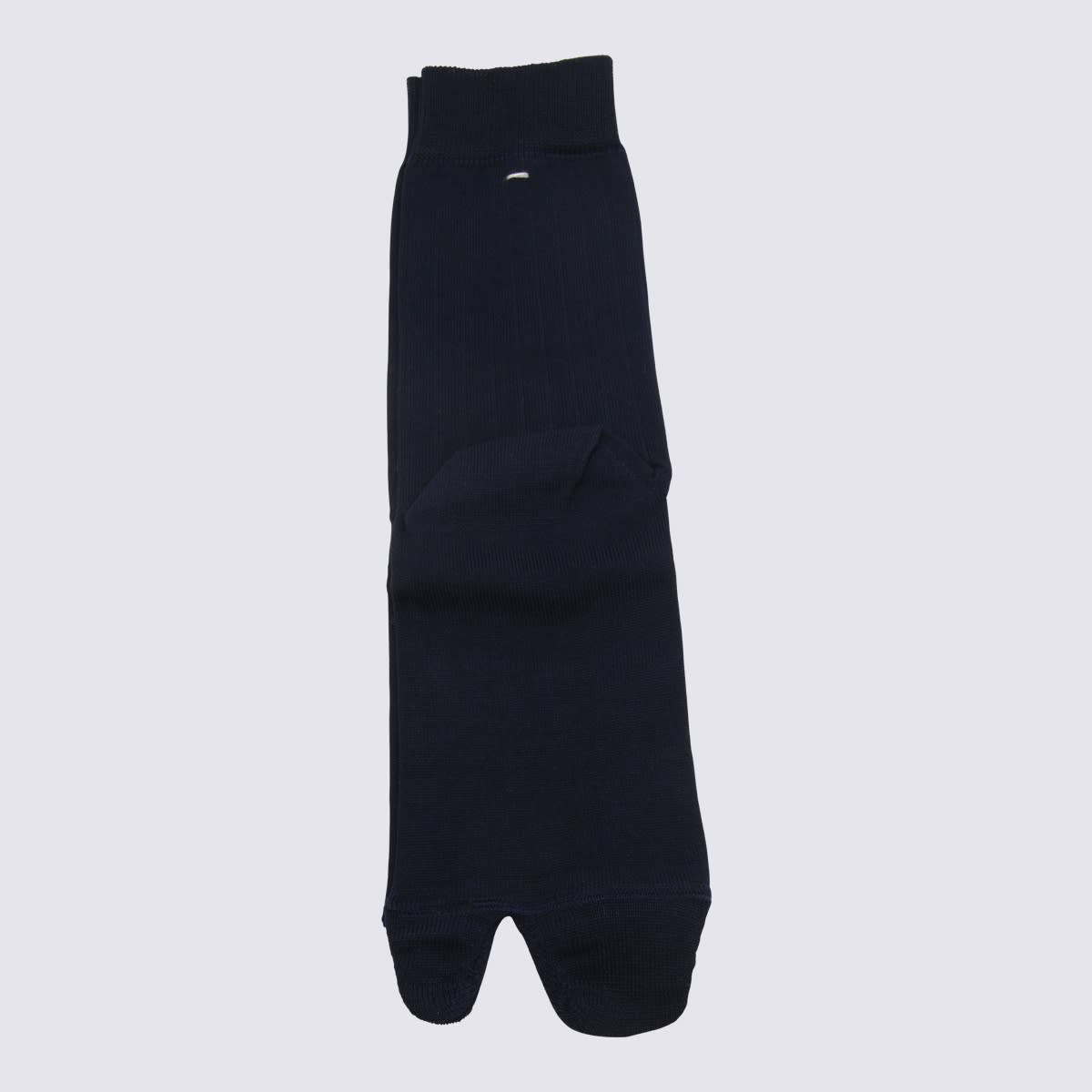 MAISON MARGIELA NAVY BLUE COTTON BLEND TABI SOCKS