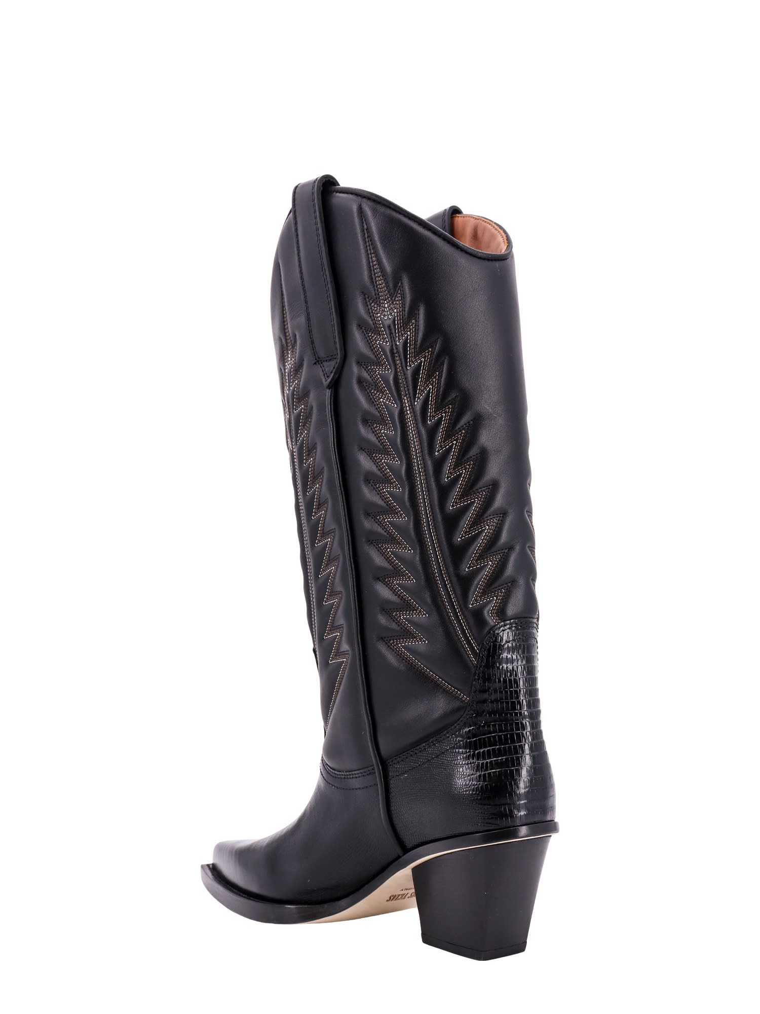 Shop Paris Texas Rosario Boots In Black