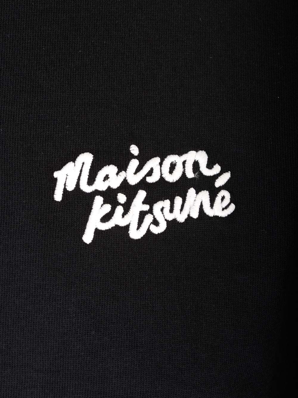 Shop Maison Kitsuné Comfort Fit T-shirt In Black/white