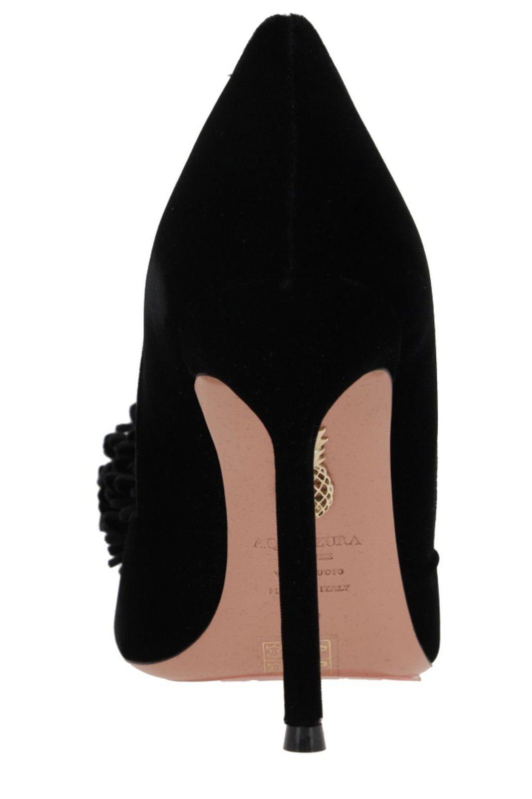 Aquazzura Couturier Pumps In Black