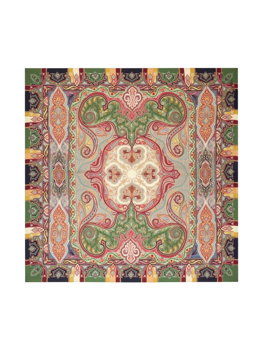 Shop Etro Aida Scarf In Multicolour