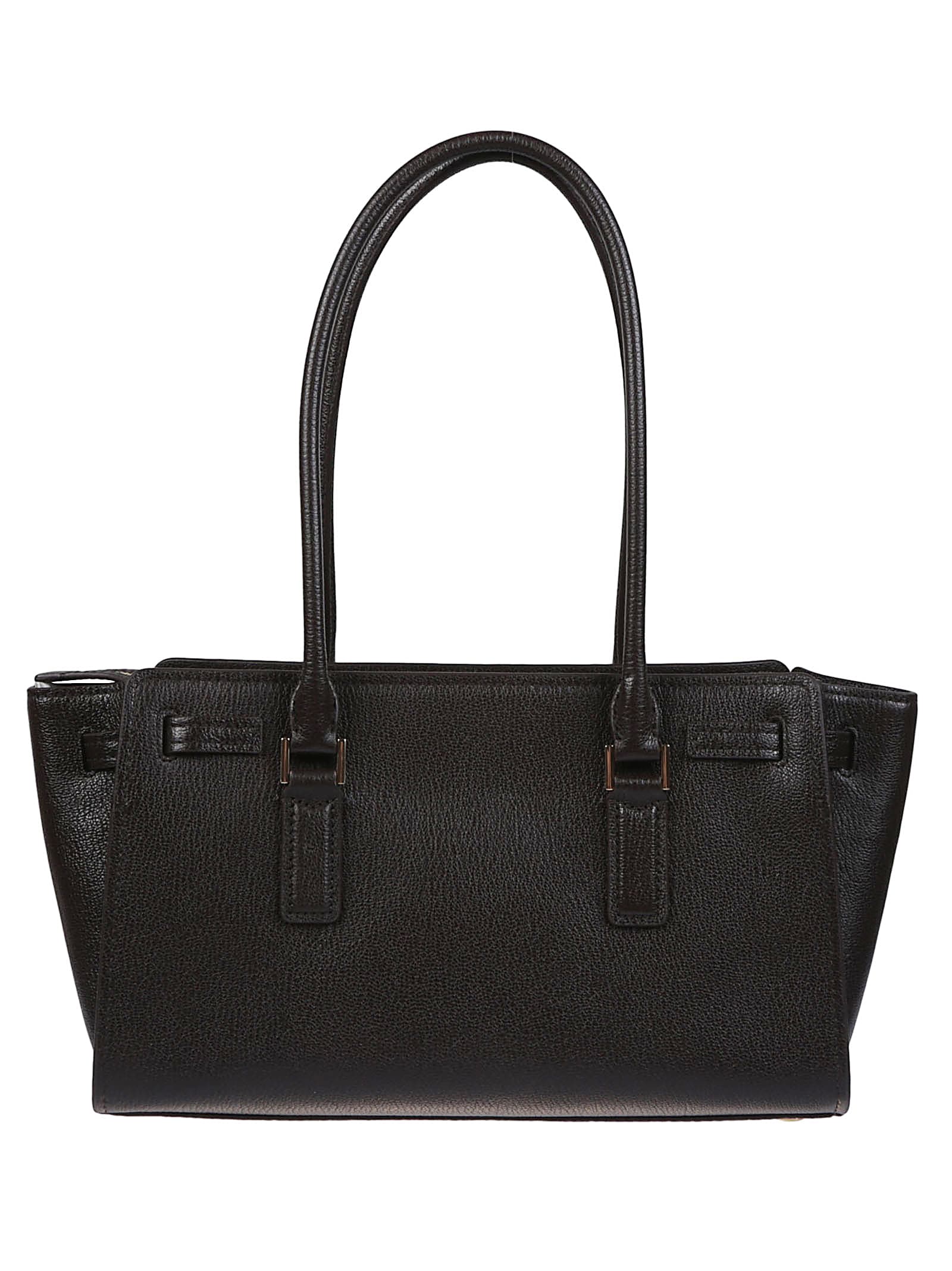Michael Kors Small Shoulder Tote Bag In Black