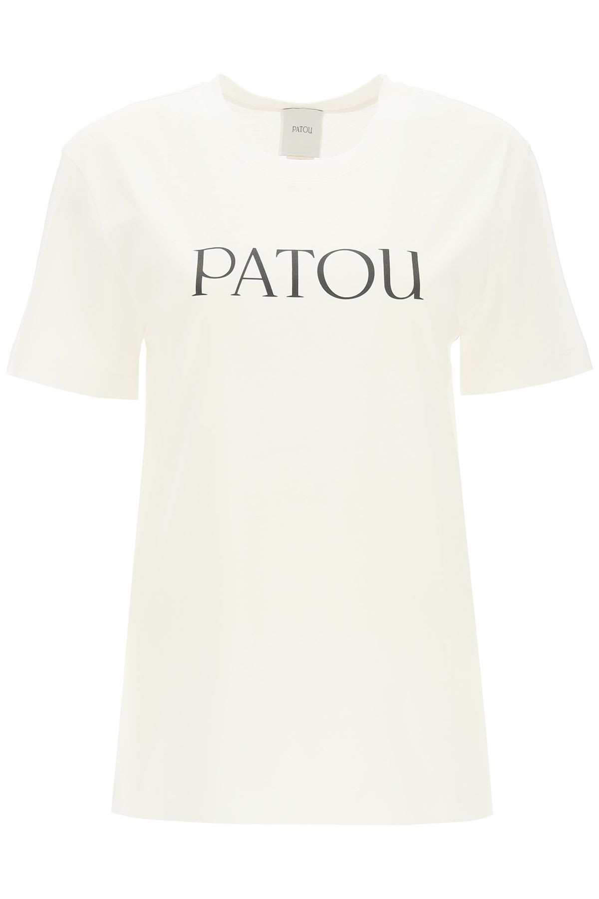 Shop Patou Logo Print T-shirt In W White