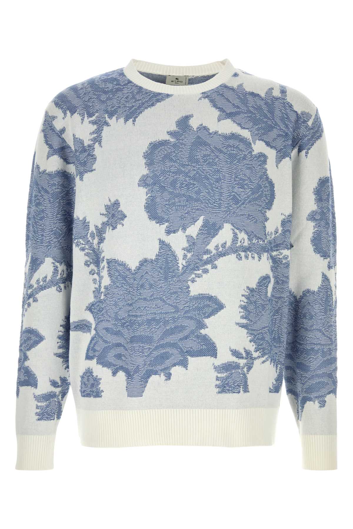 Embroidered Cotton Sweater