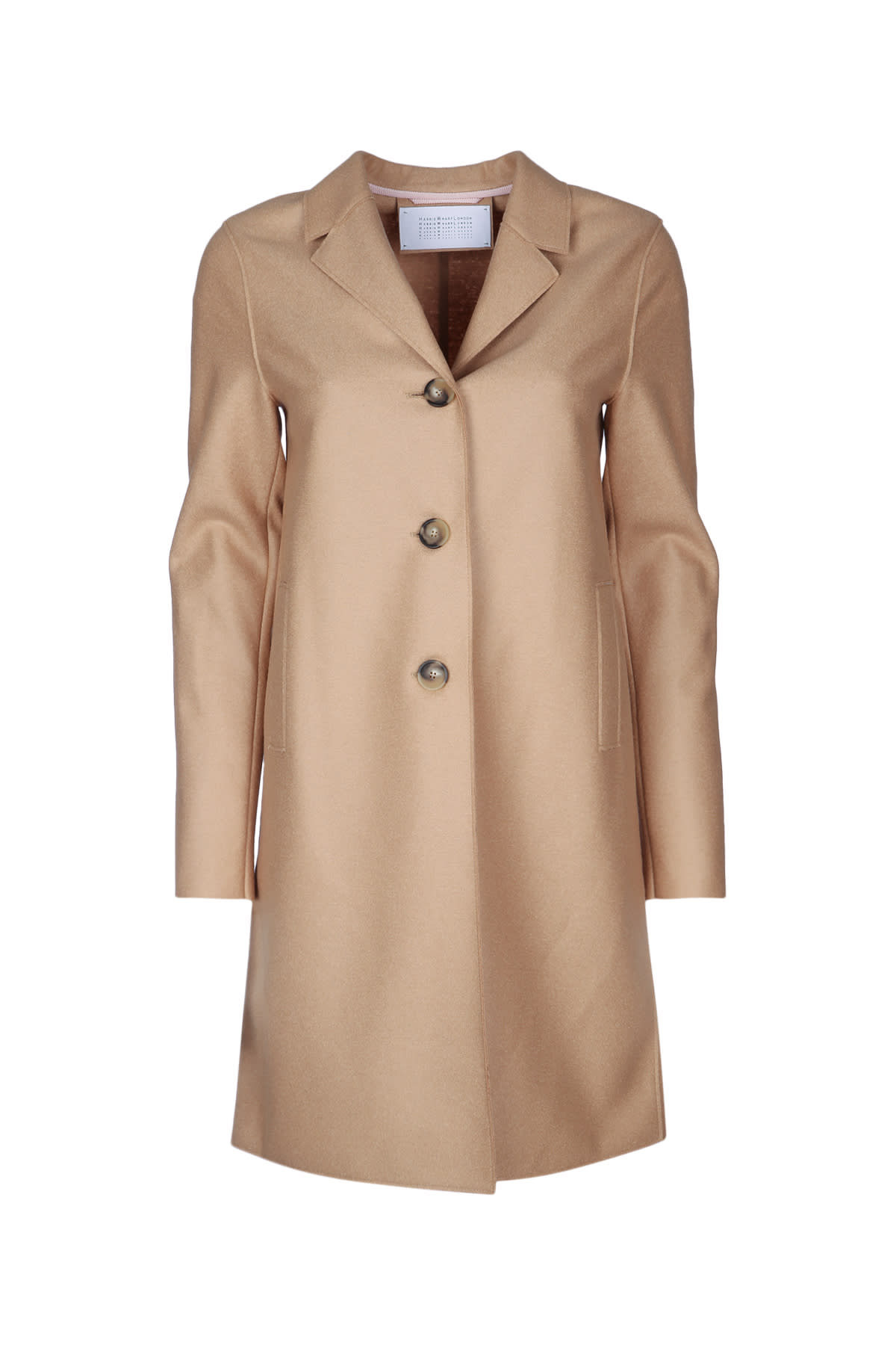 Women Boxy Coat Light Pressed Wool