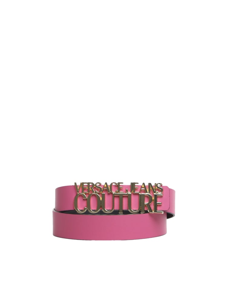Versace Jeans Couture Logo Lettering Belt