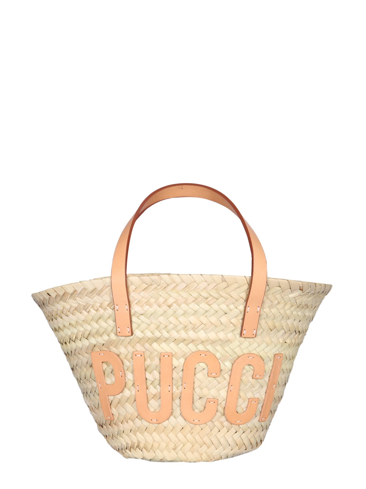 Emilio Pucci Small Logo Bucket Bag