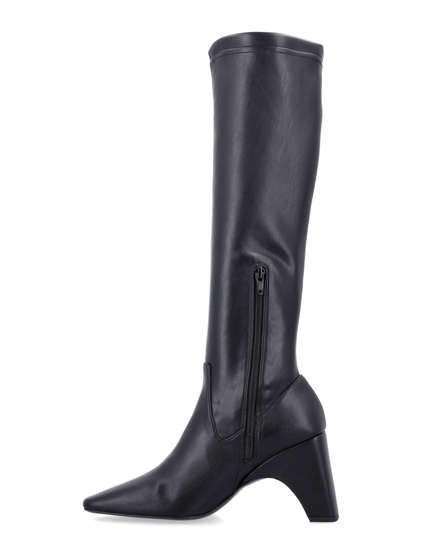 Shop Coperni Bridge Stretch Boots In Black