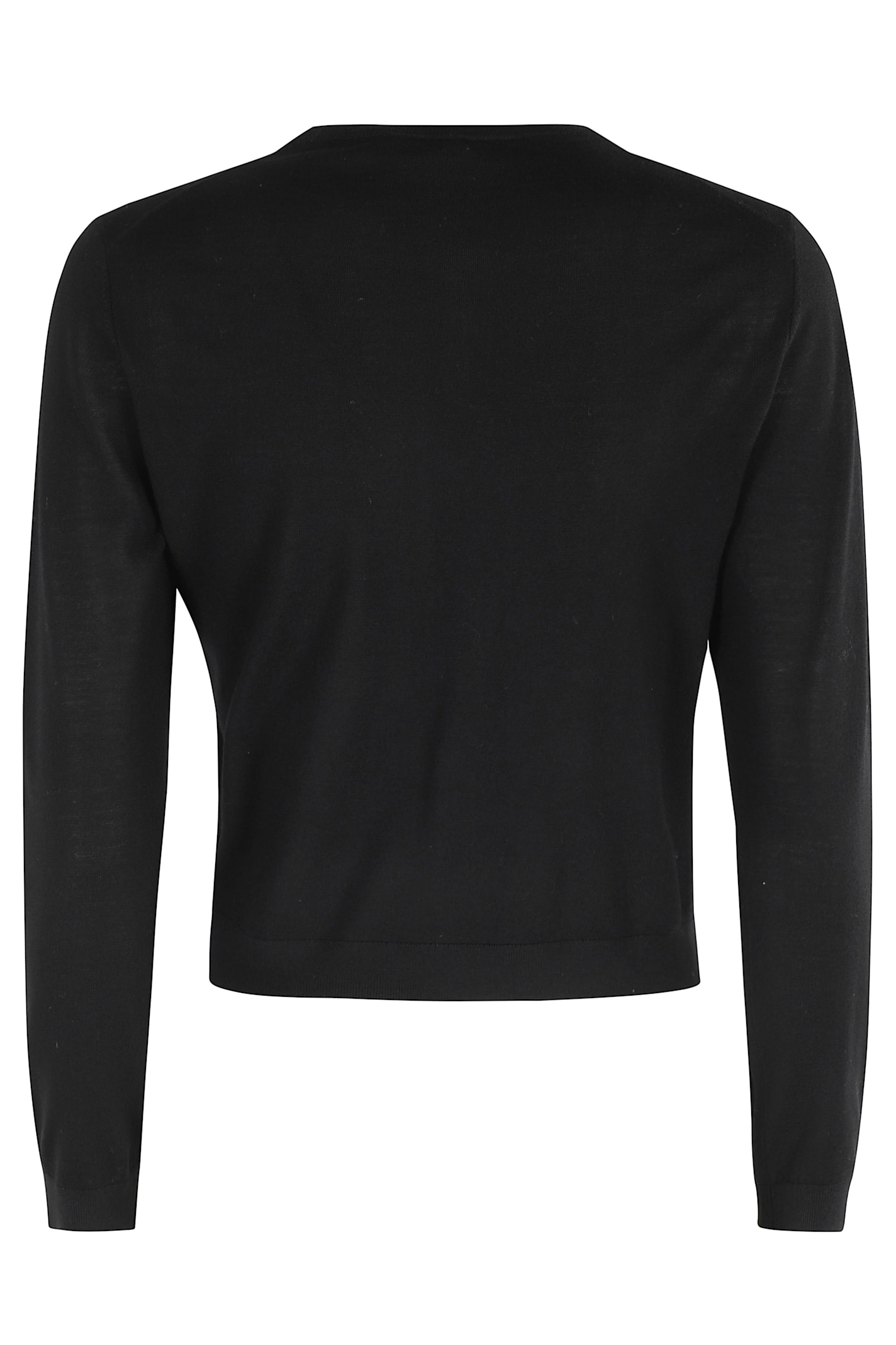 Theory Crop Cardi S Regal M In Black