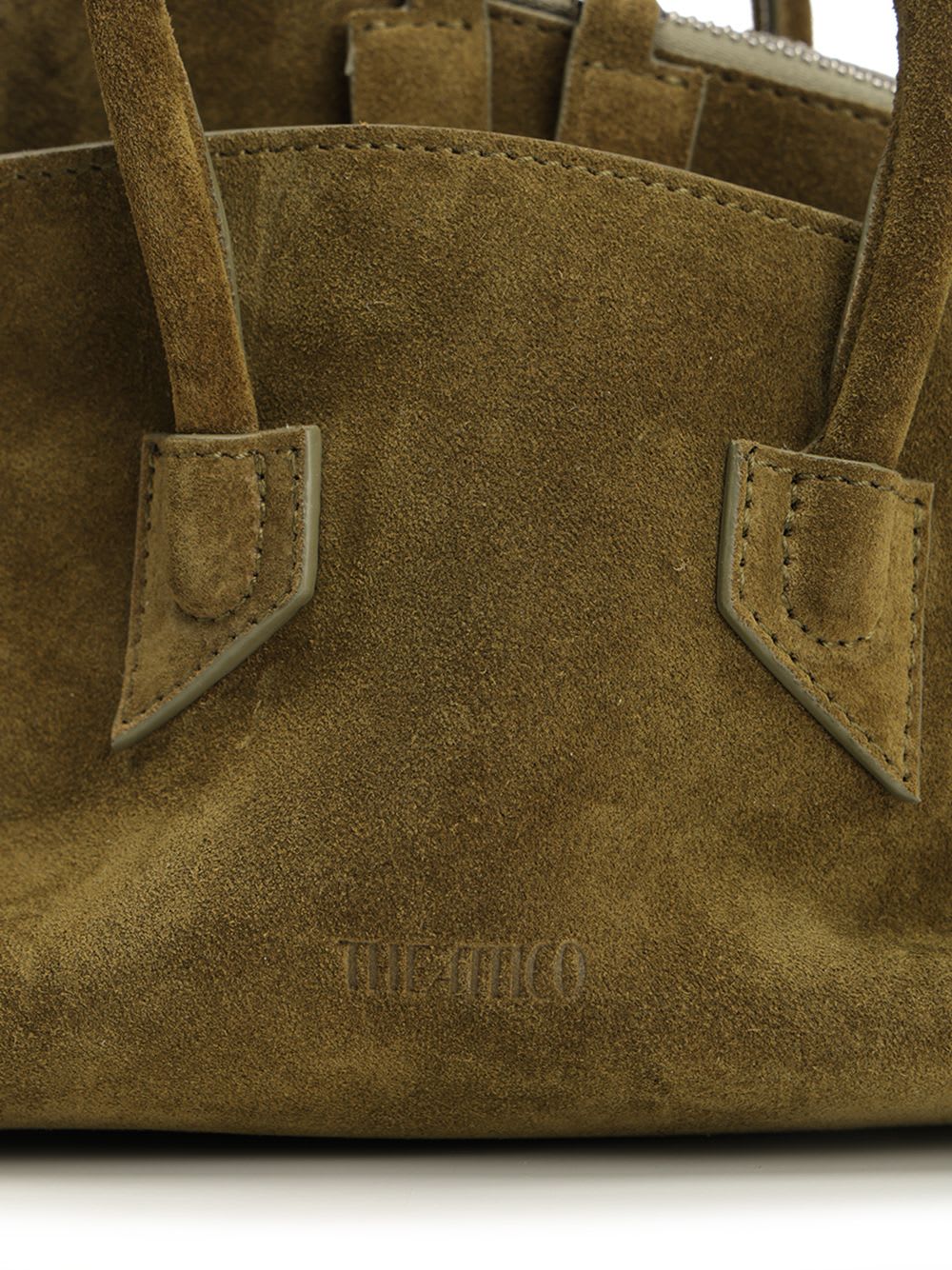 Attico La Passeggiata Mini Shoulder Bag In Green