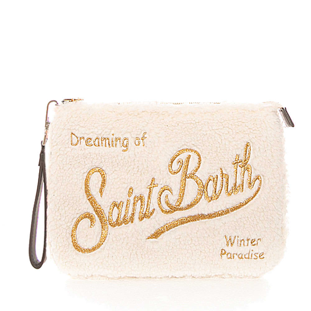 MC2 Saint Barth Small White Bag Sherpa Fabric