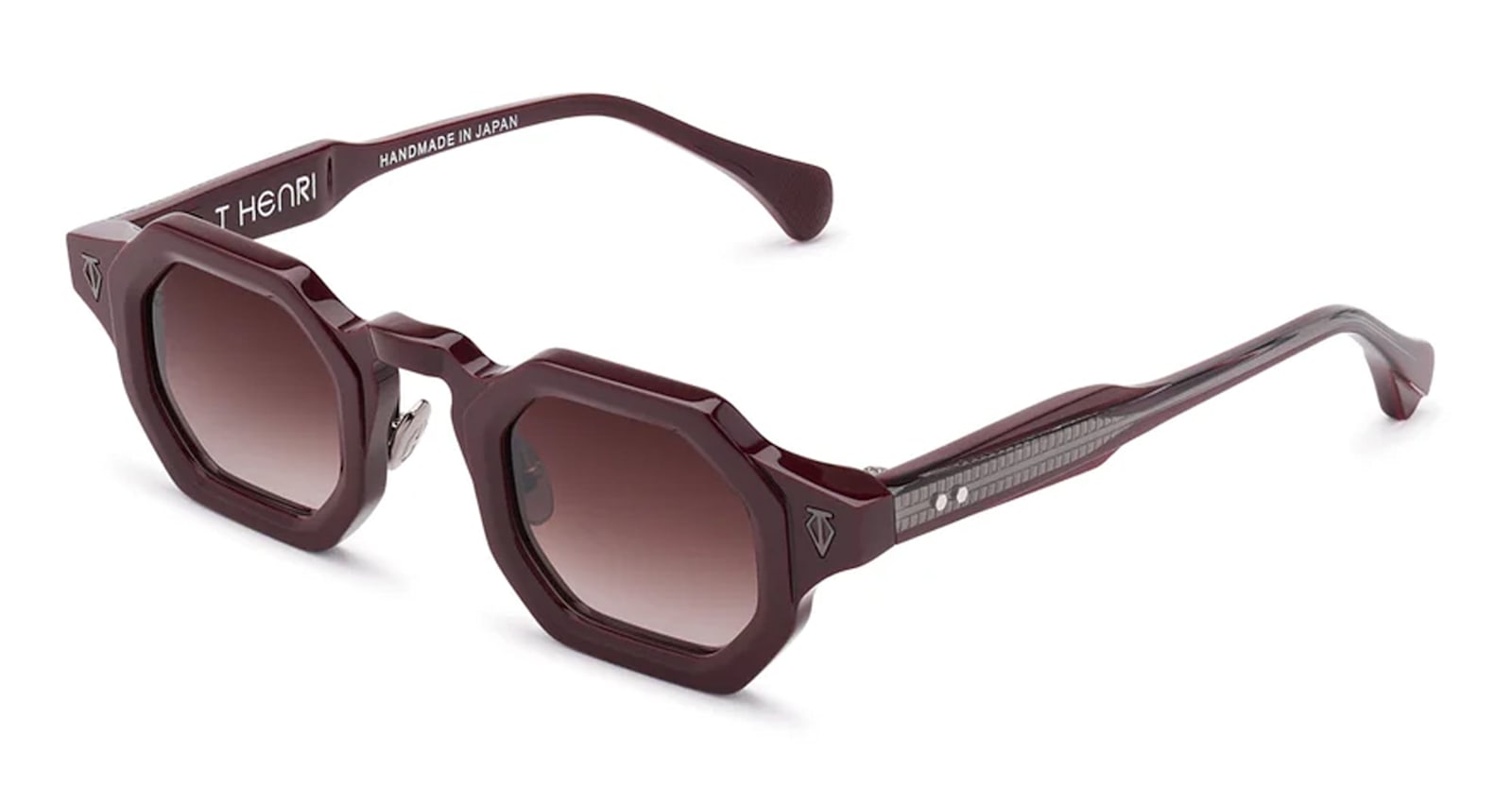 Shop T Henri Birdcage - Oxblood Sunglasses