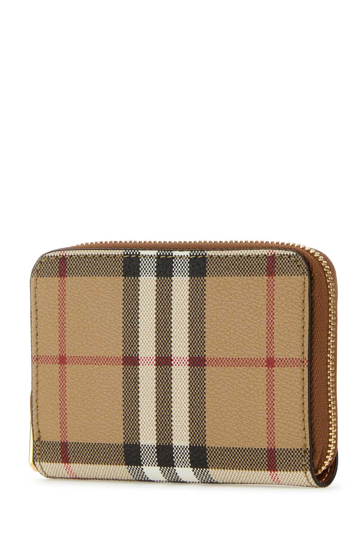 Burberry Printed E-canvas Wallet In Vintchckbrirbrown