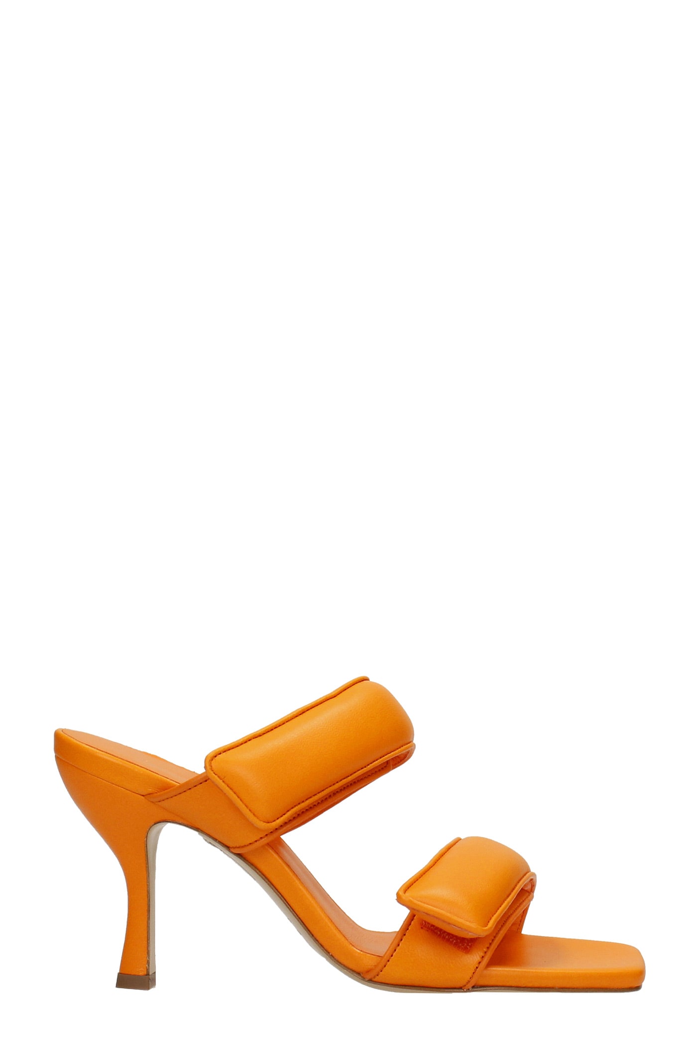 Gia X Pernille Teisbaek Perni 03 Sandals In Orange Leather