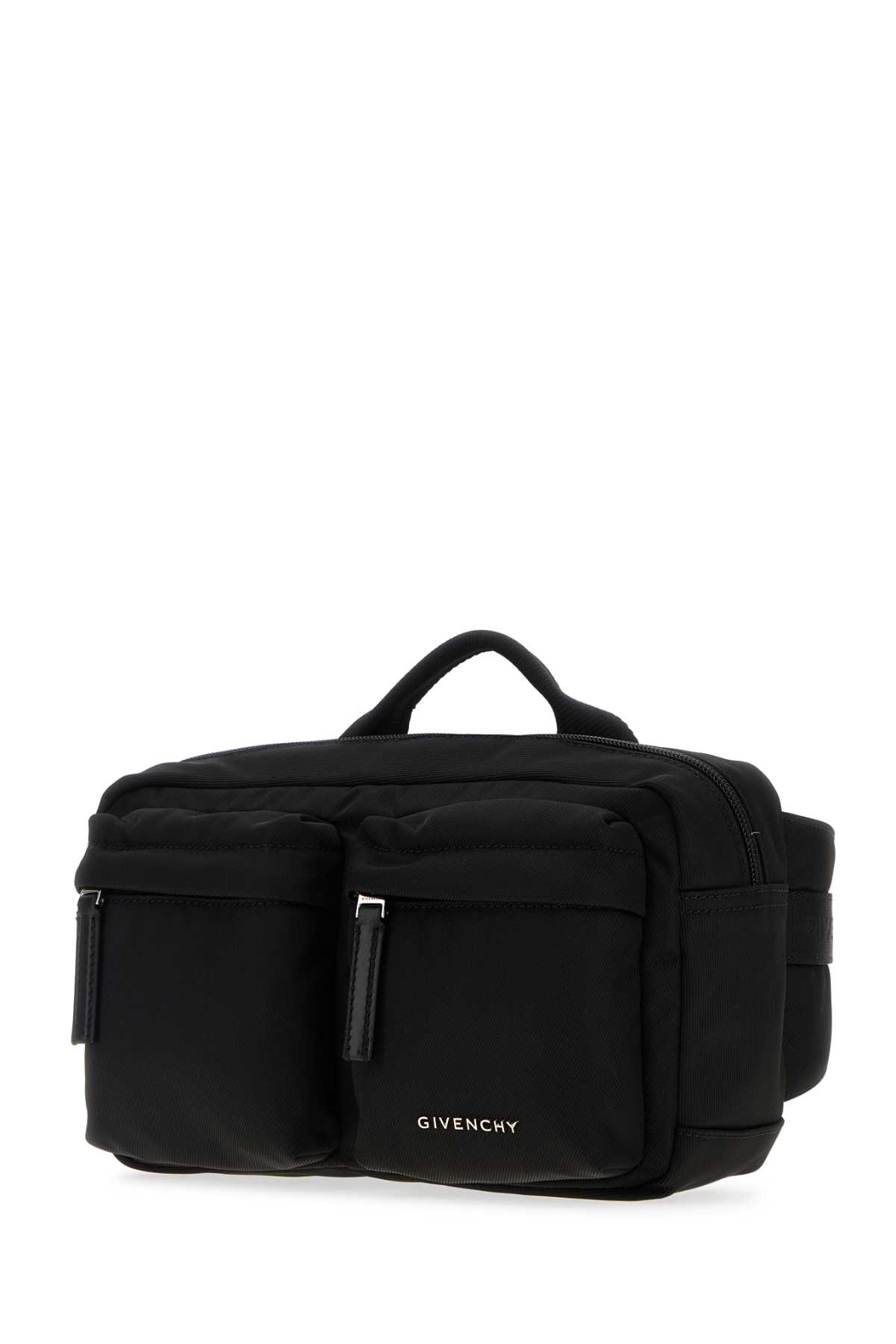 Givenchy Black Fabric Essential U Belt Bag In Black