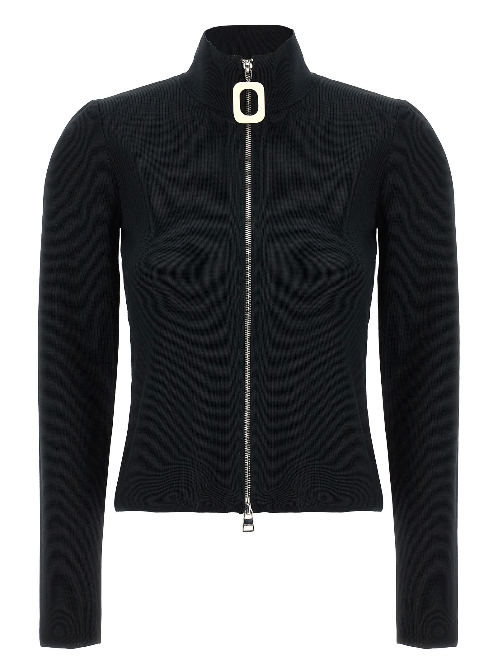 Shop Jw Anderson Jwa Cardigan In Black