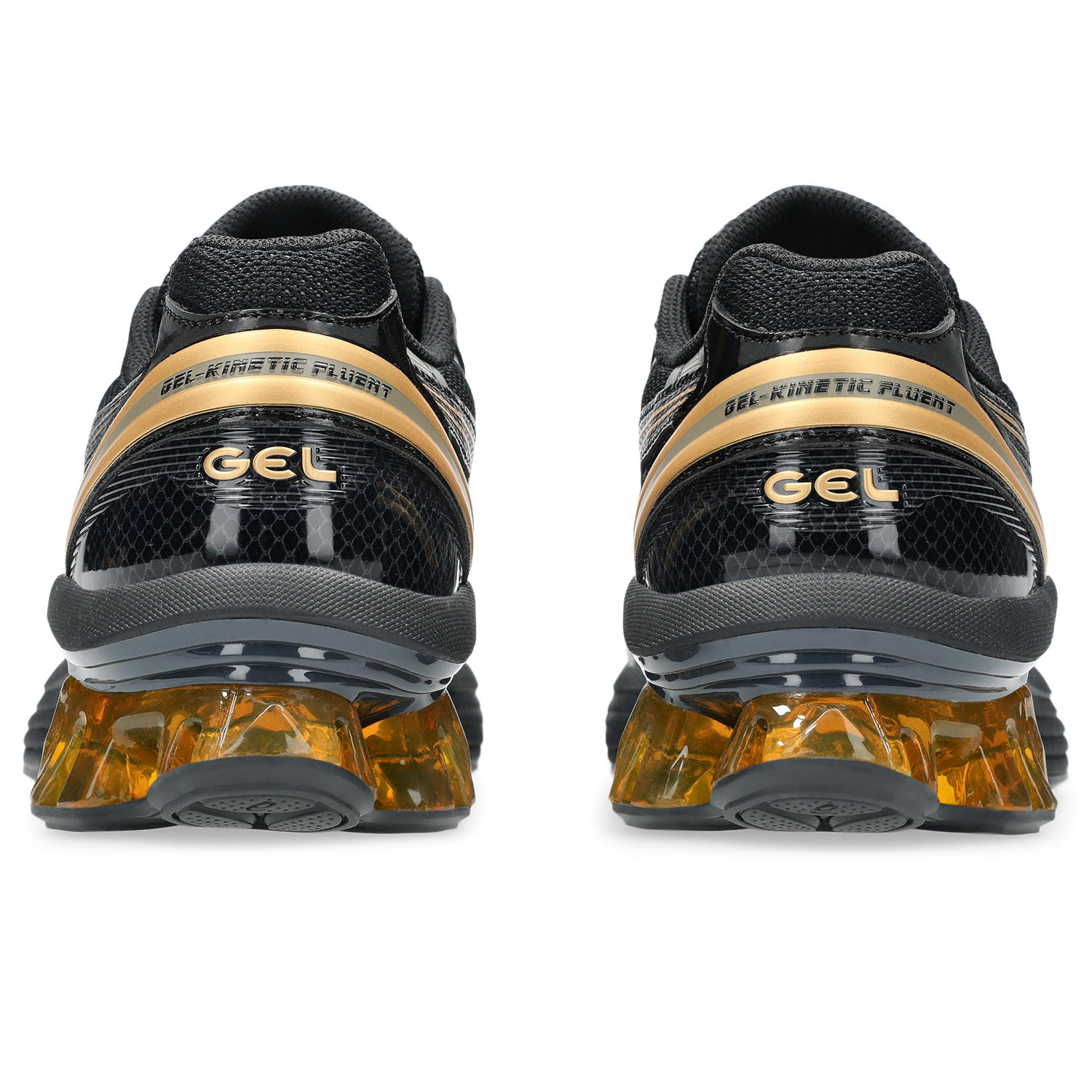 Asics Gel Kinetic Fluent Sneaker In Black Black