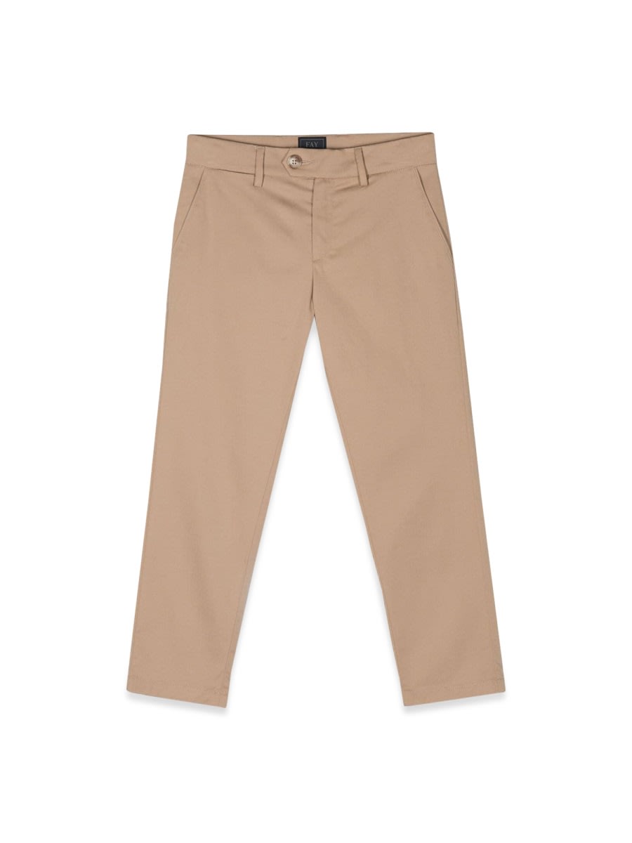 Fay Kids' Pants In Beige