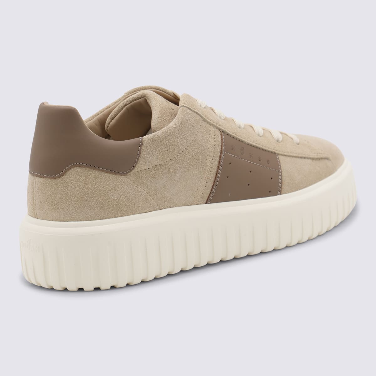 Hogan Low Top Sneakers Round Toe In Multi