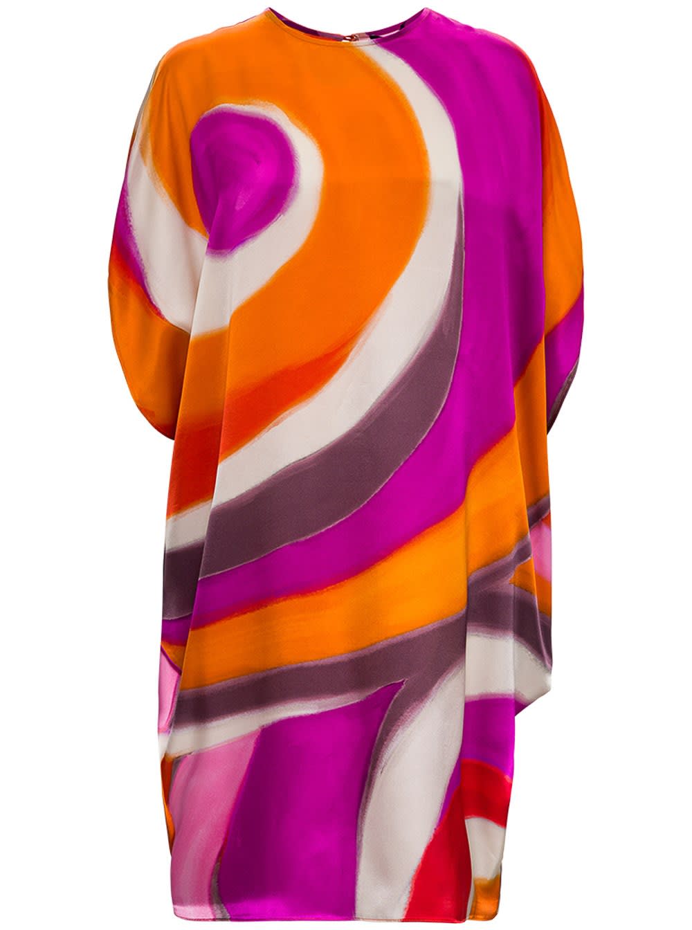 Photo of  Gianluca Capannolo Iris Multicolor Silk Geometric Dress- shop Gianluca Capannolo Dresses, Silk Dresses online sales