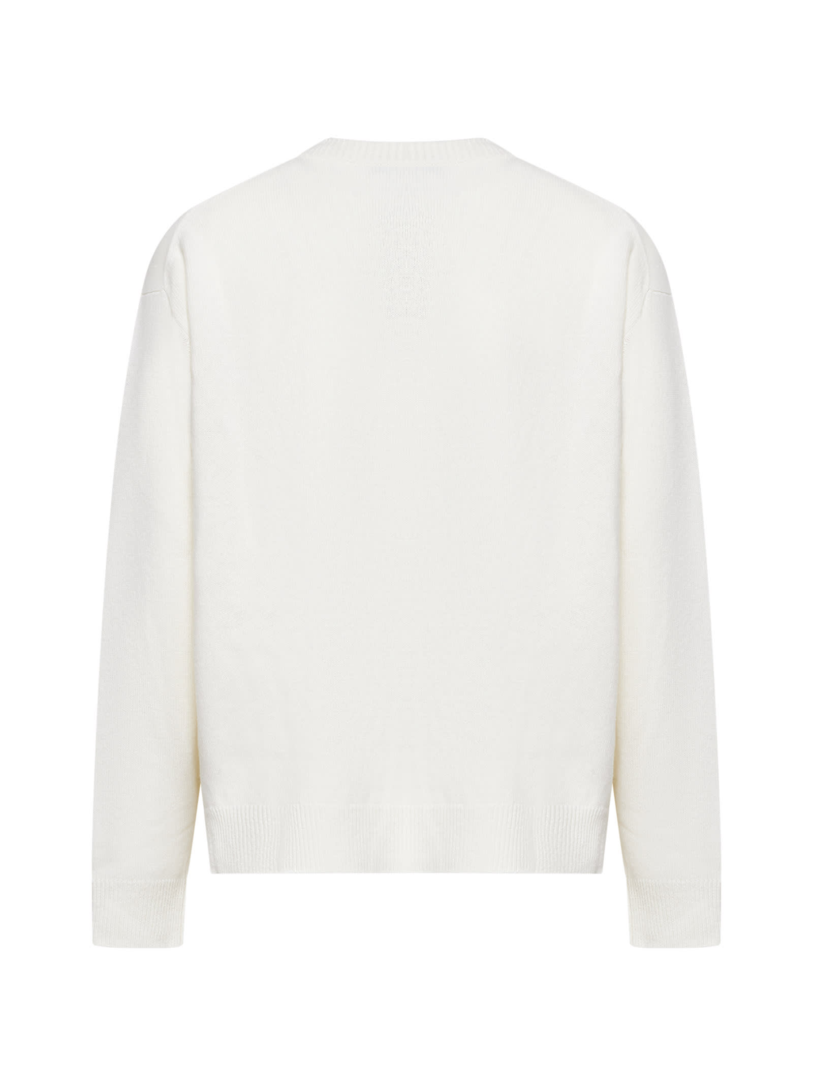 Shop Roberto Collina Sweater In White